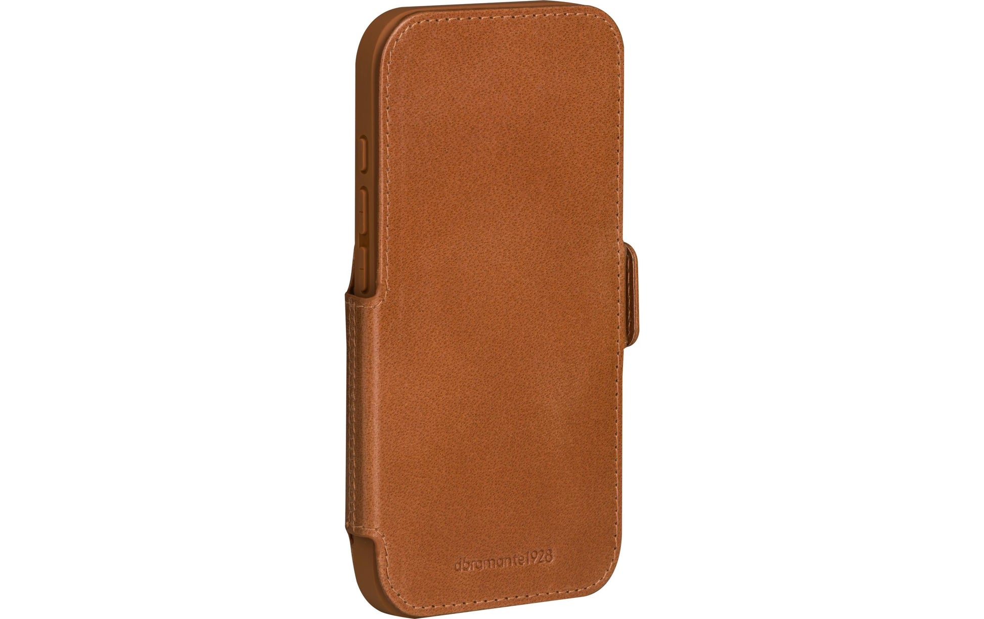 dbramante1928 Copenhagen Wallethülle – für Apple iPhone 17 Pro, mit Ständer, 3 Kartenfächer, Leder, Beige