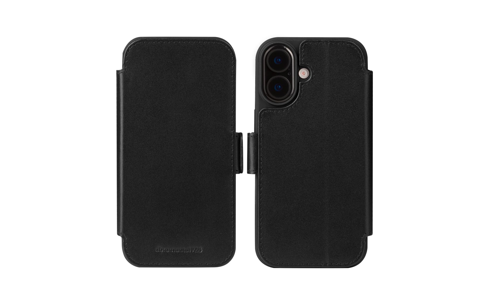 dbramante1928 Copenhagen – Wallethülle – für Apple iPhone 17, mit Ständer, 3 Kartenfächer, Leder, schwarz