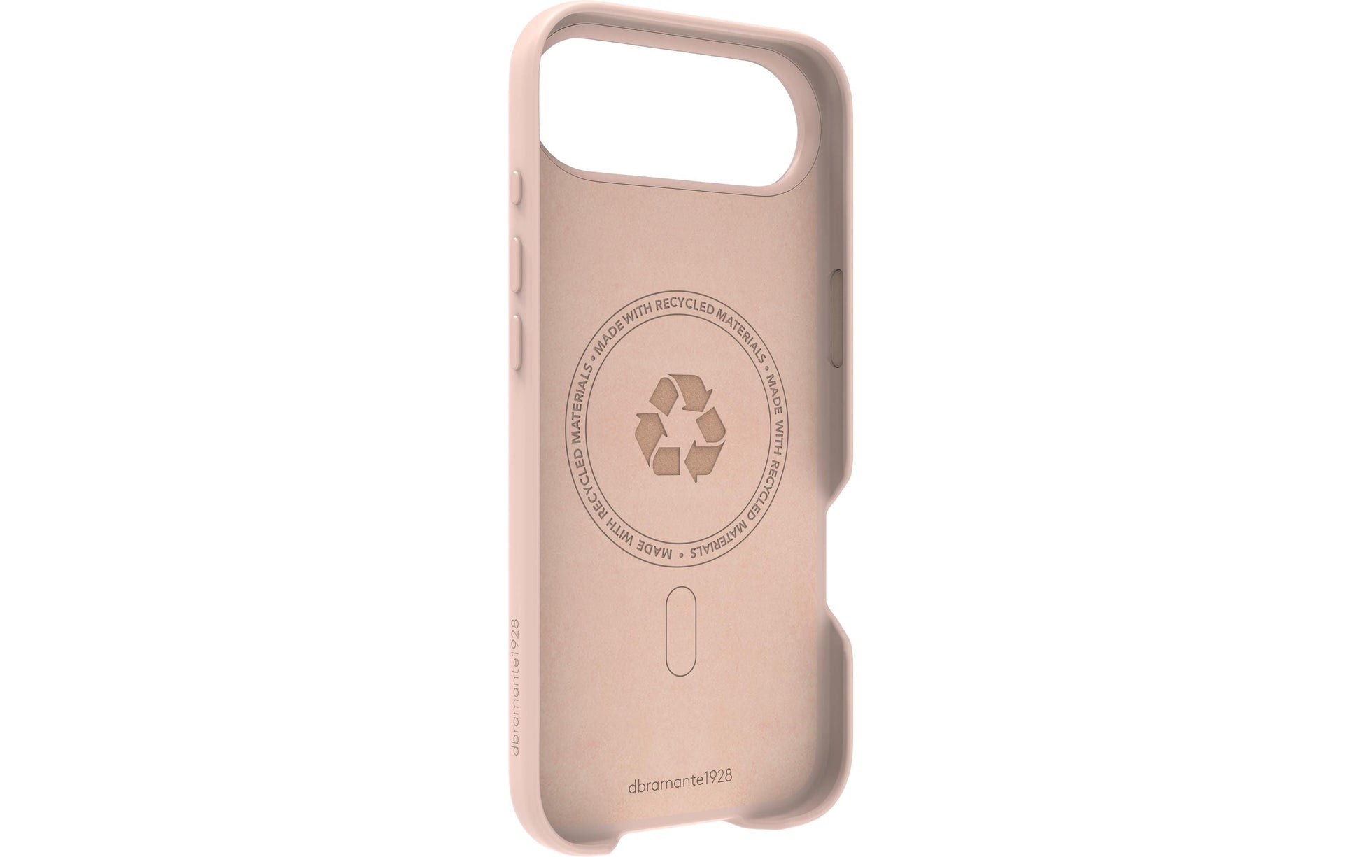 dbramante1928 Roskilde MS ICON Backcover – für Apple iPhone 17 Air, MagSafe, Kunststoff, Pink Sand