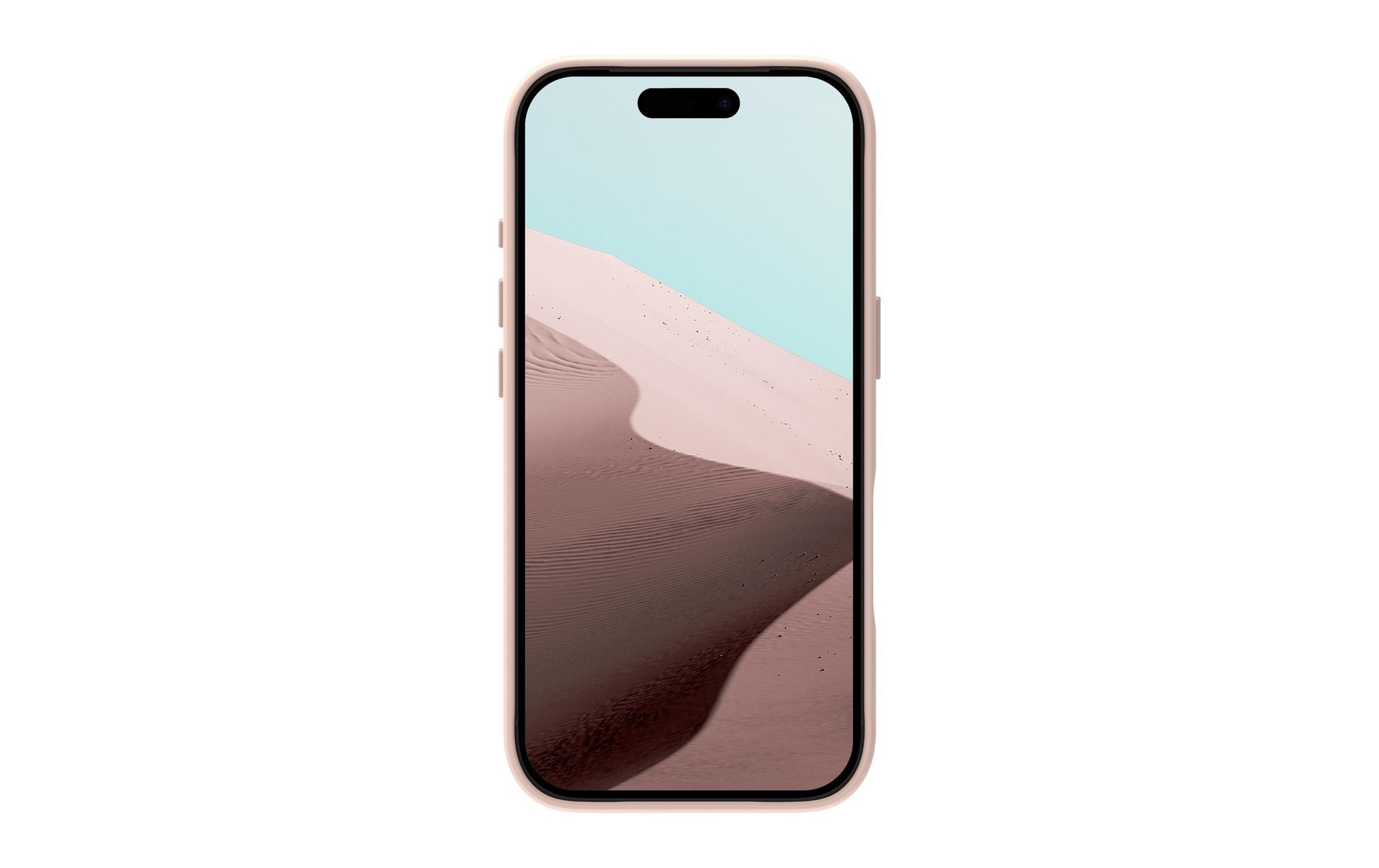 dbramante1928 Roskilde MS ICON Backcover – für Apple iPhone 17 Pro, MagSafe, Kunststoff, Pink Sand