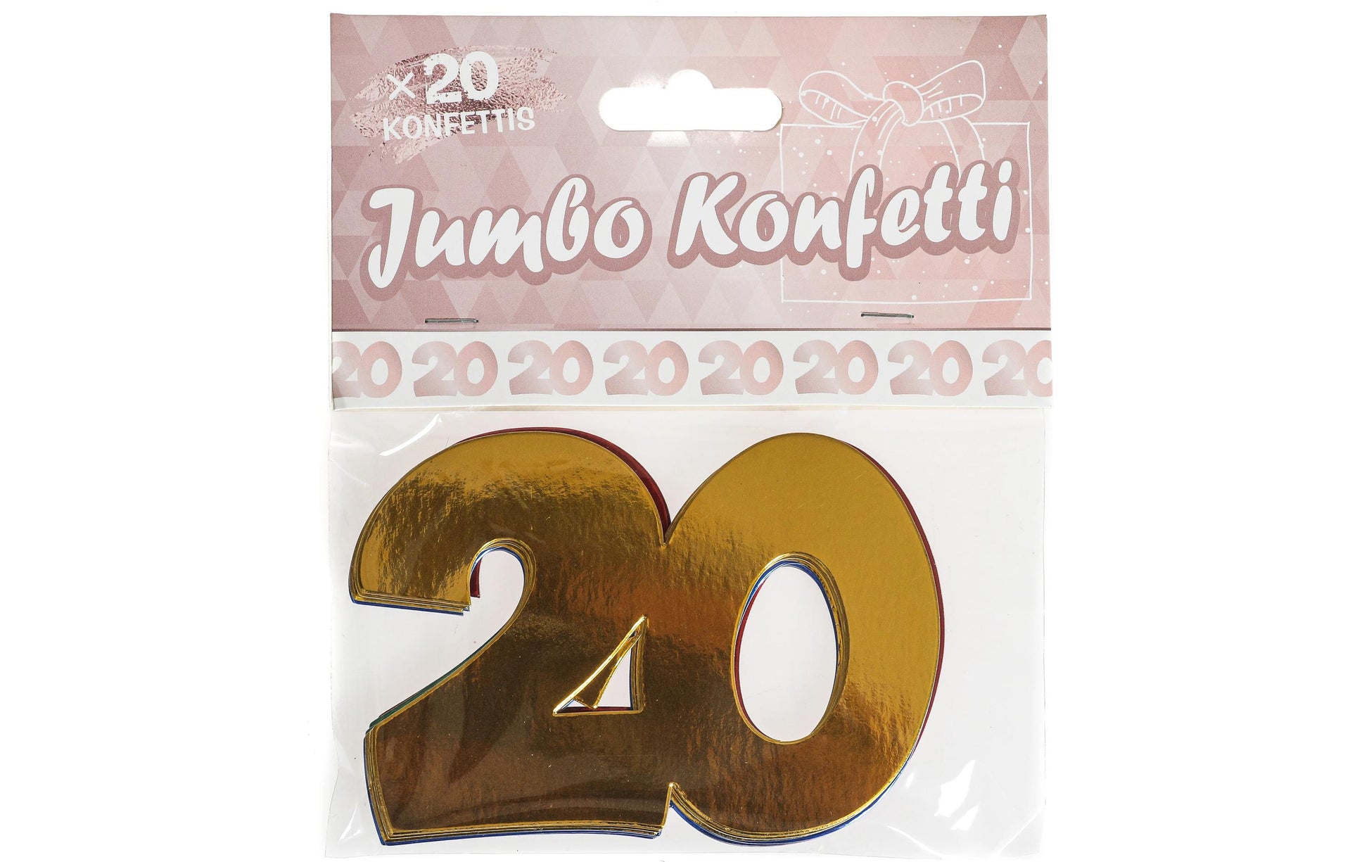 Trendcompany Partykannonen Geburtstag – Mehrfarbig – 7,5 × 10 cm – Papier – 20 Stk