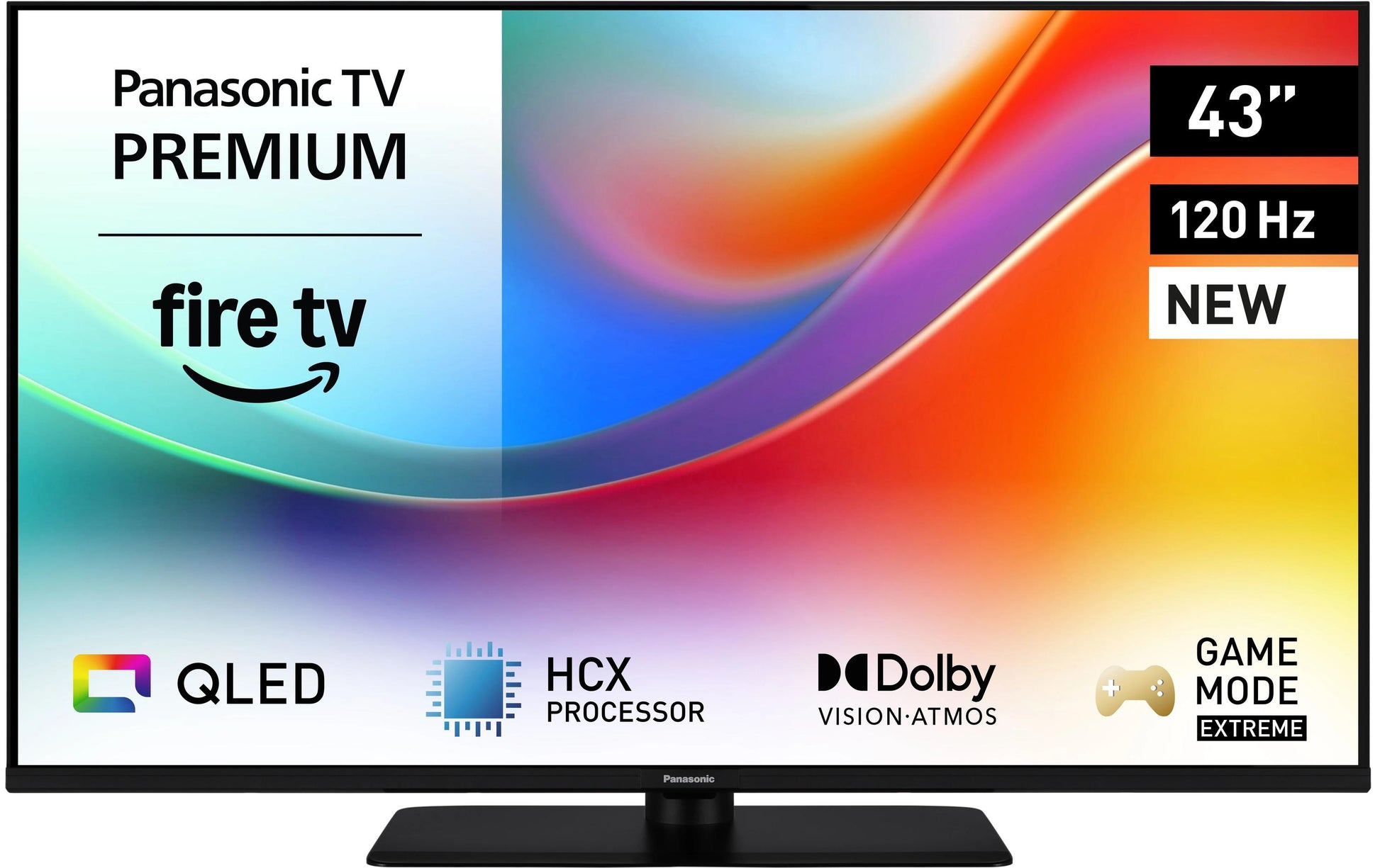 Panasonic TV-43W85BEZ – 43" QLED UHD 4K, Fire TV, HDR10+