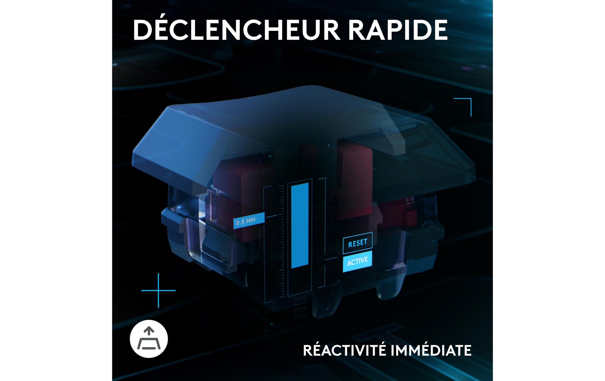 Logitech G515 RAPID TKL – Tastatur, kabelgebunden (USB-A), CH-Layout (DE-CH), TKL (ohne Ziffernblock)