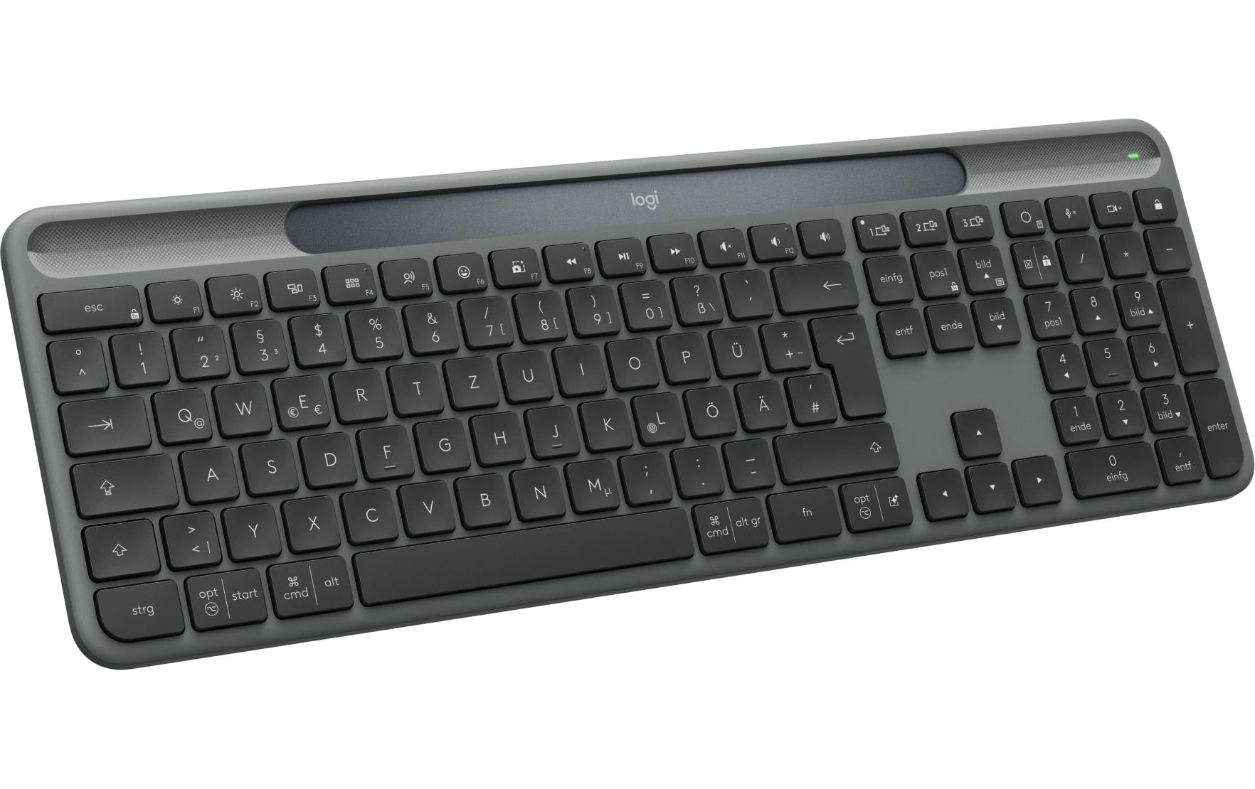 Logitech Slim Solar+ K980 – Tastatur, graphit