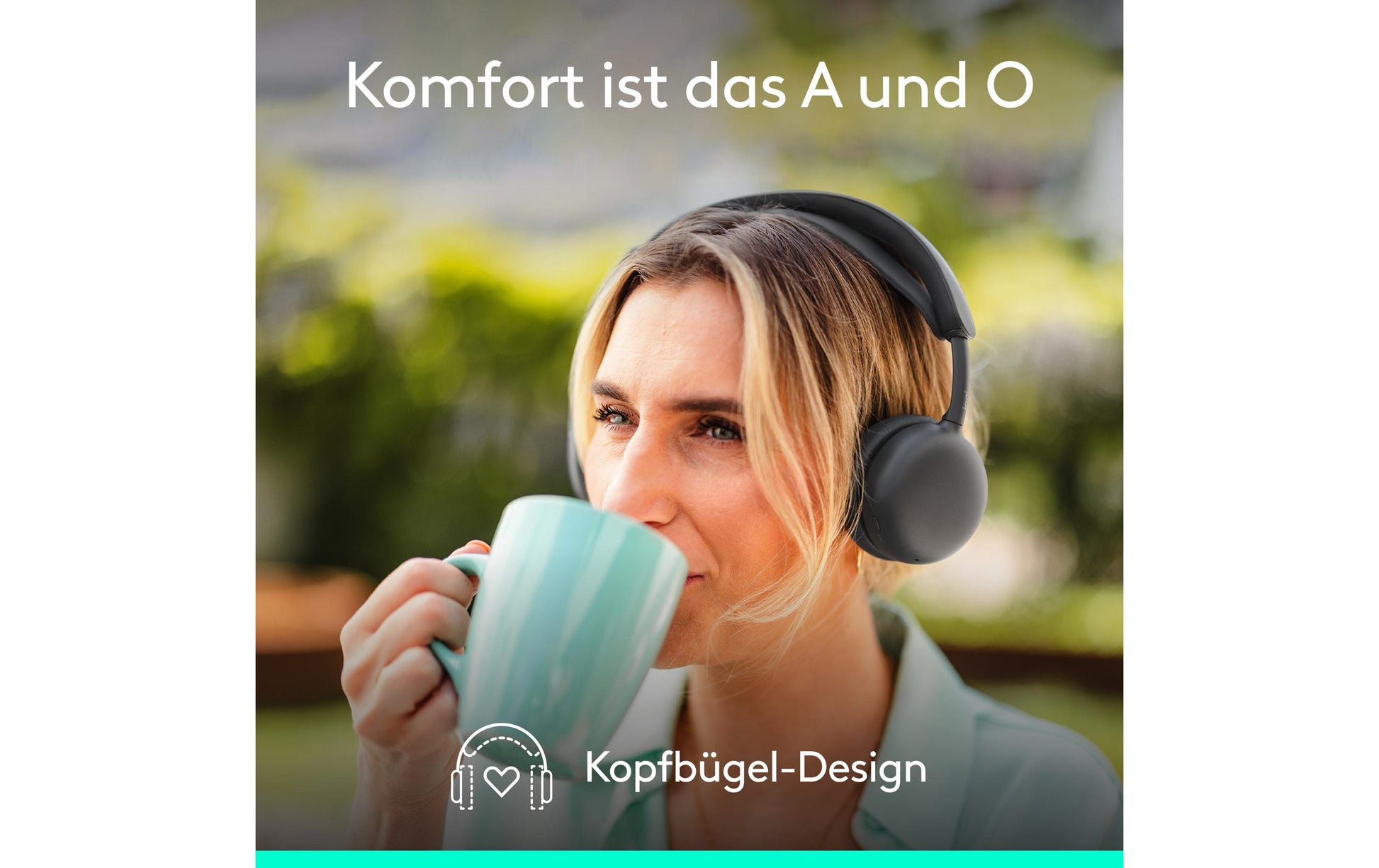 Logitech Zone Wireless 2 – Duo Over-Ear Headset – Bluetooth, mit Geräuschunterdrückung – Graphit – bis 20 h
