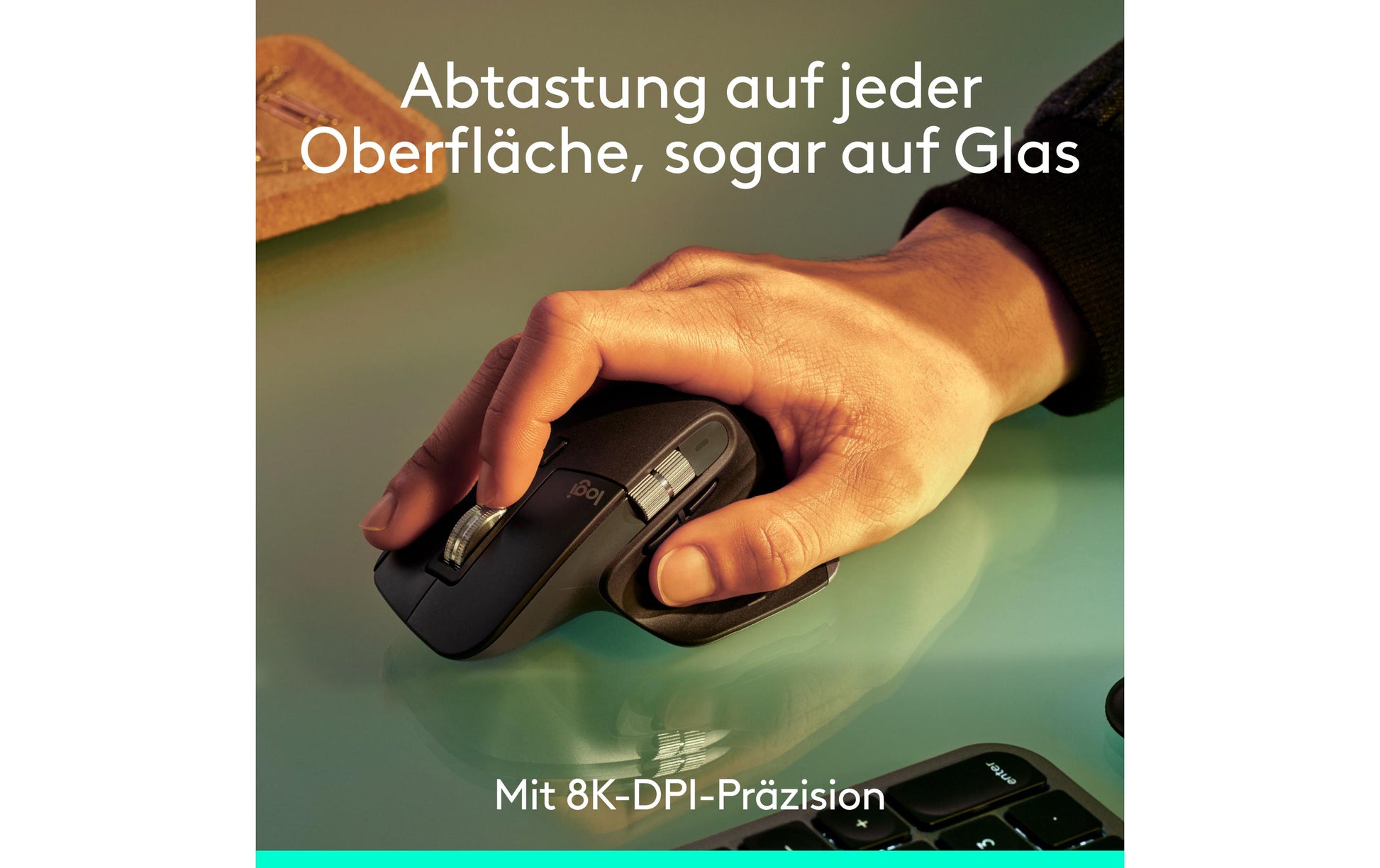 Logitech MX Master 3S Bluetooth Edition Maus – kabellos, USB-A, für Rechtshänder, grau/graphit