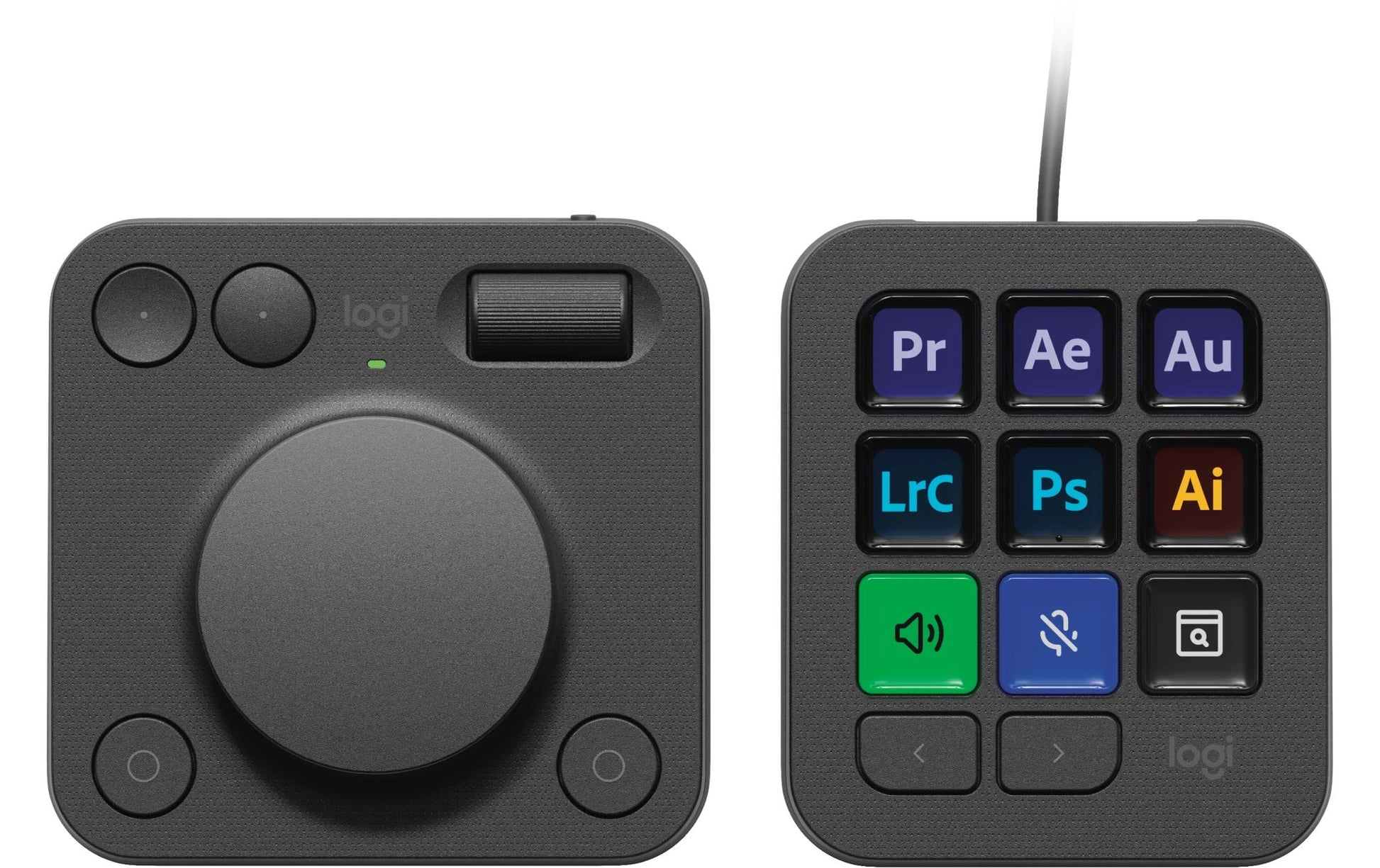 Logitech MX Creative Console – Tastatur, Grau