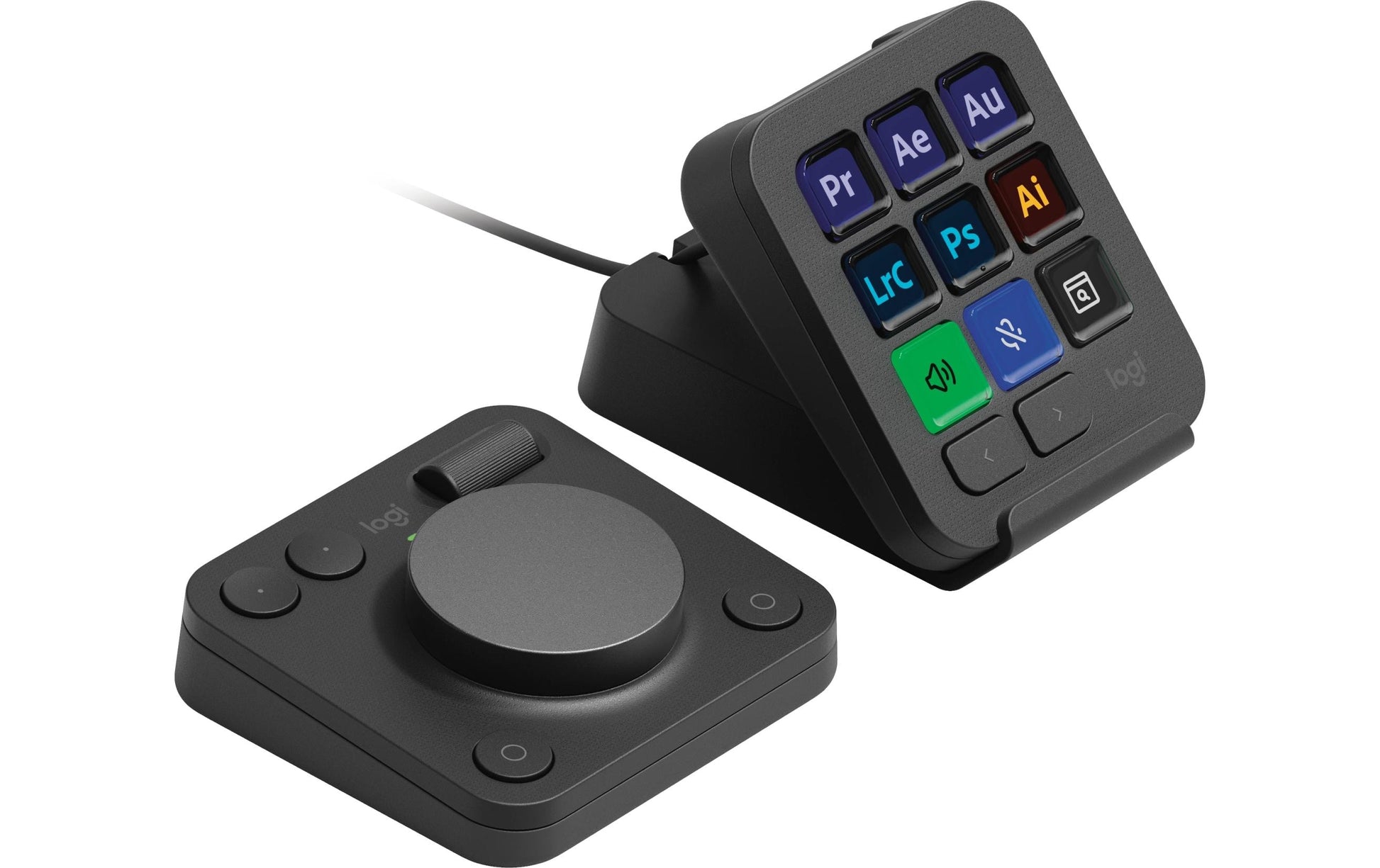 Logitech MX Creative Console – Tastatur, Grau