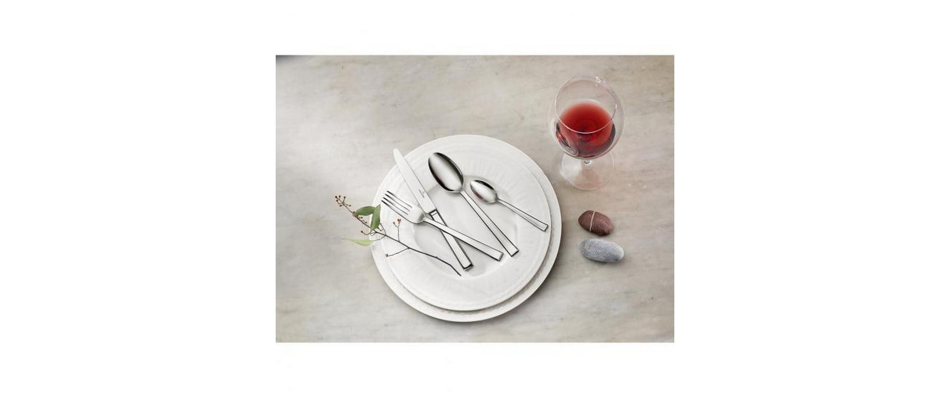 Villeroy & Boch Victor Tafelbesteck – Edelstahl, Silber, spülmaschinenfest, 24 Stk.