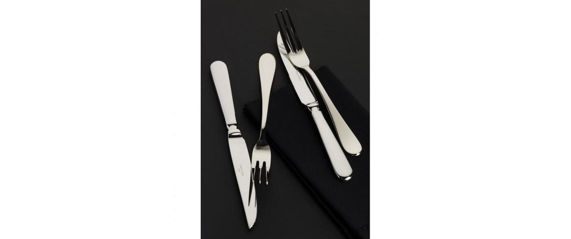 Villeroy & Boch Oscar Steakbesteck – Edelstahl, Silber, spülmaschinenfest, 12 Stk.