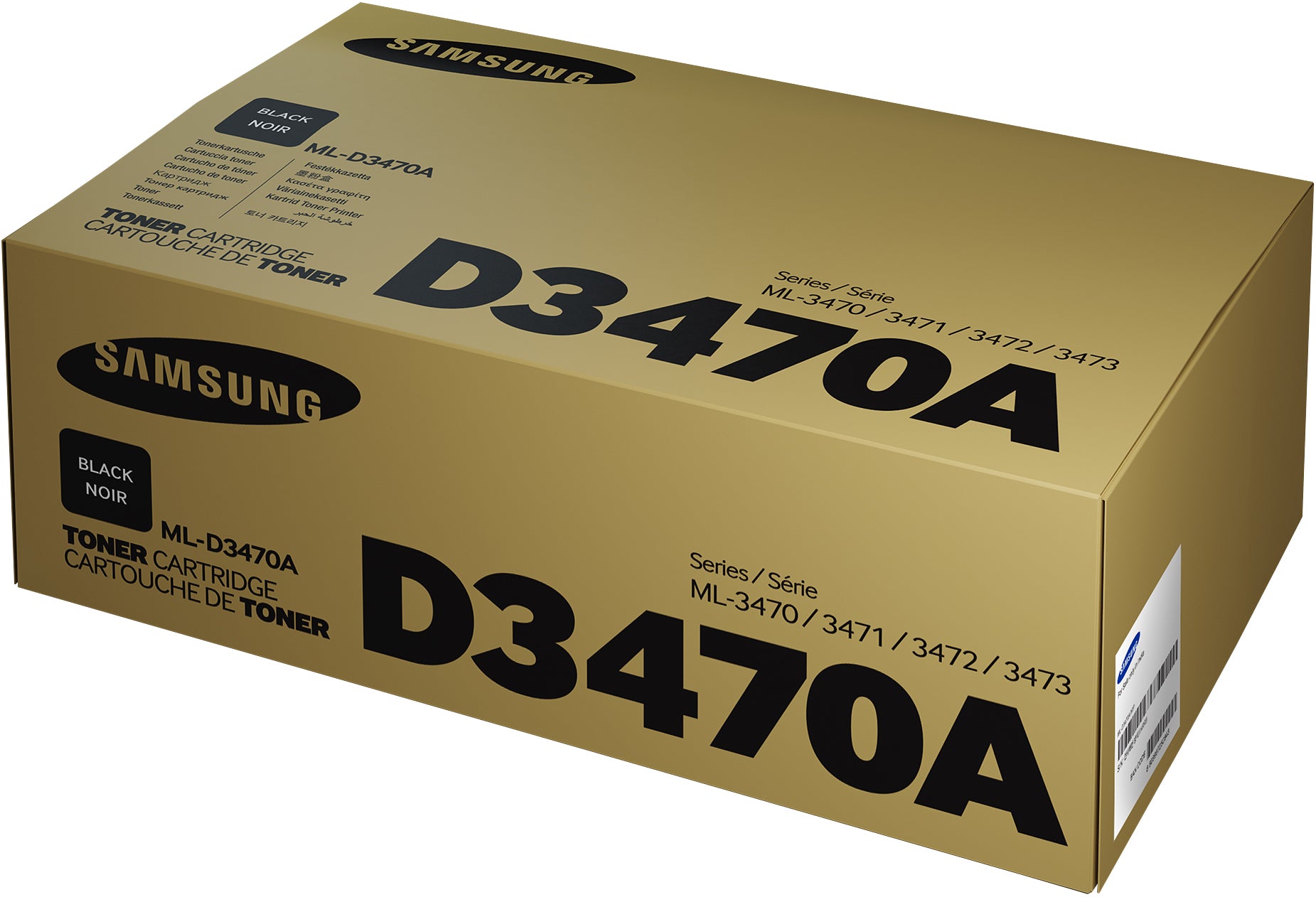 HP Samsung ML-D3470A (SU665A) Schwarzer Toner – Original – 4'000 Seiten – für Samsung ML-3470/3471