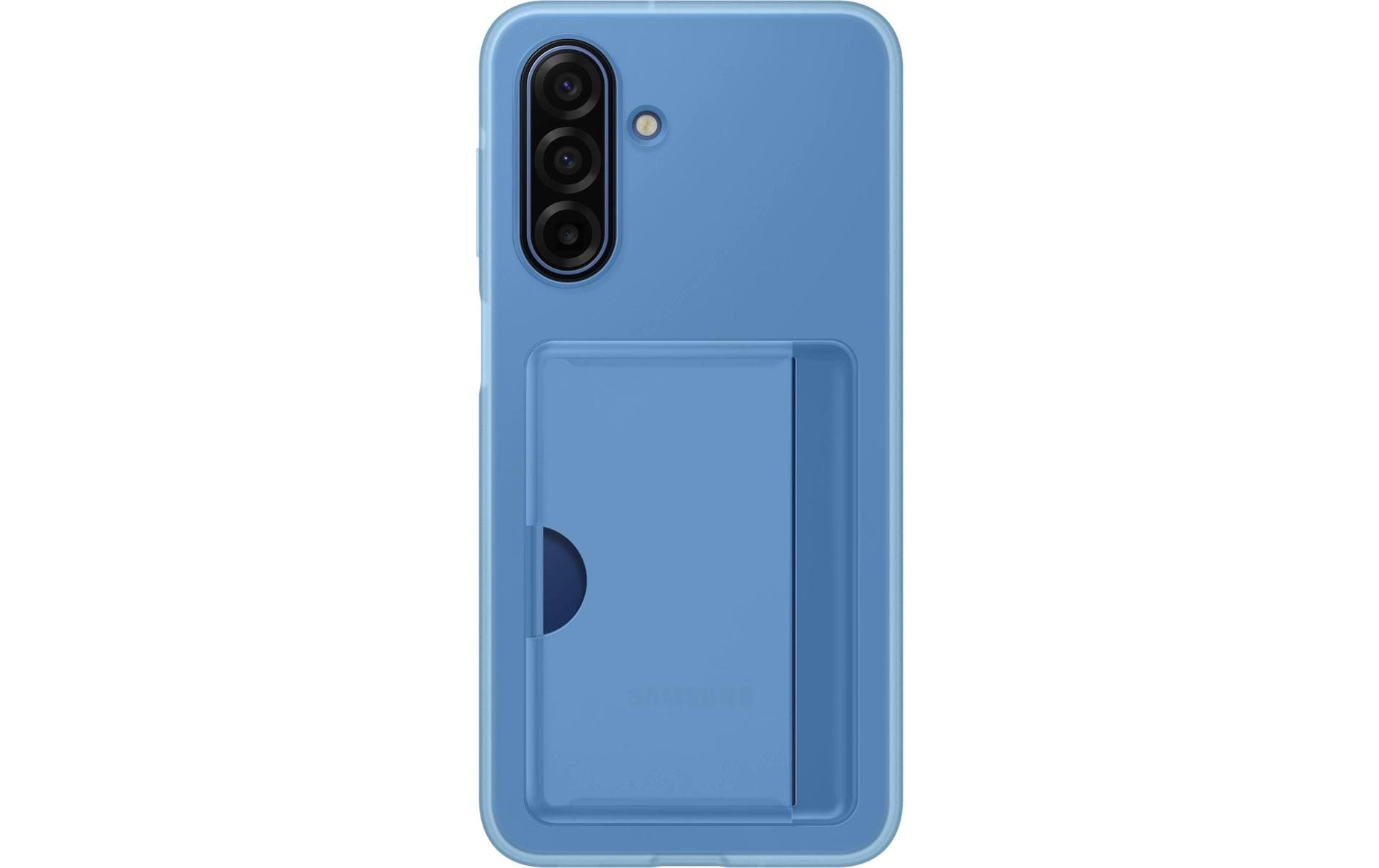 Samsung Wallethülle – für Samsung Galaxy A17, mit Kartenfach, Kunststoff, Blau