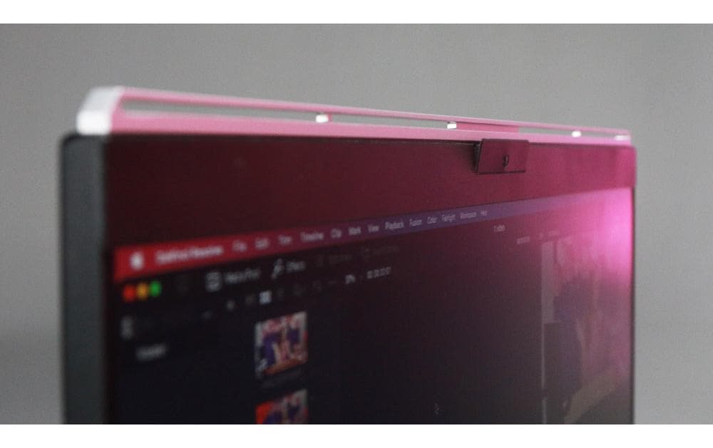 Mobile Pixels Geminos X 2K 24 – Monitor, 24", 75 Hz, 300 cd/m², Webcam, USB-C, 2× HDMI, USB-Hub, Lautsprecher
