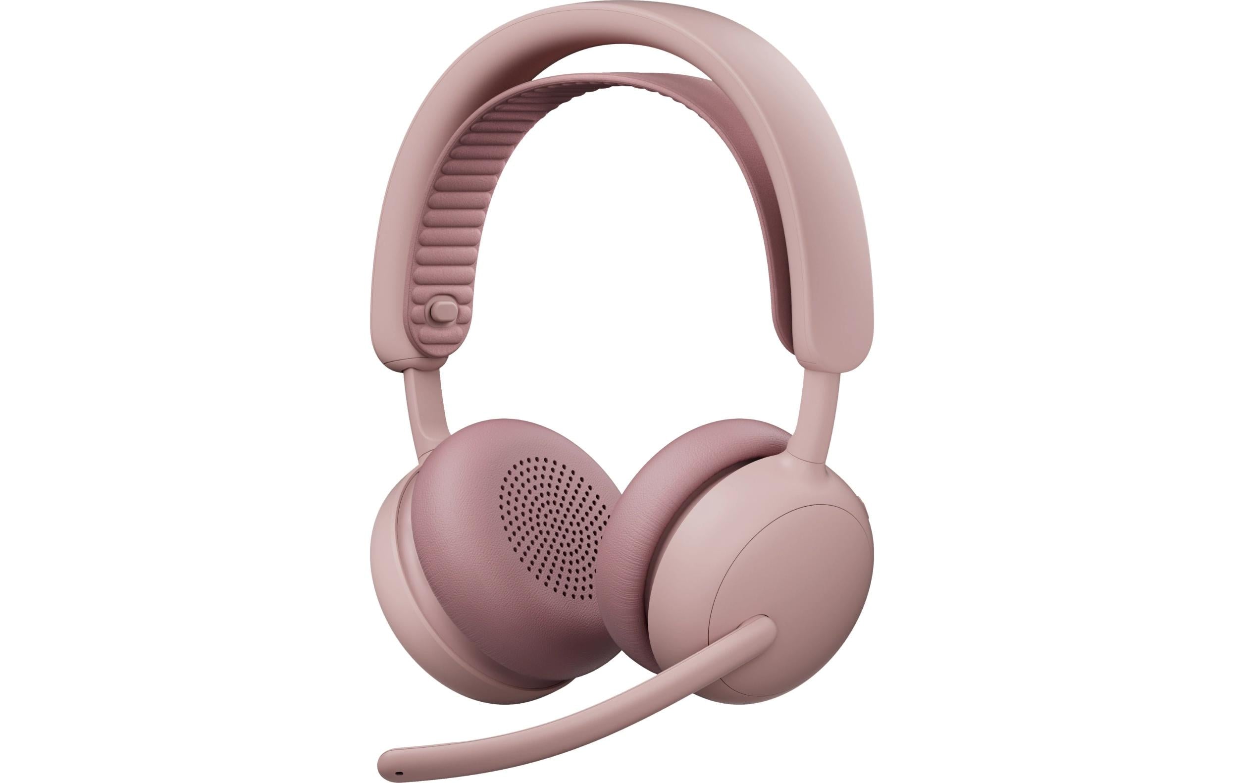 Logitech Zone Wireless 2 – Duo Headset – Bluetooth, Mikrofon mit Geräuschunterdrückung – Rosa – bis 20 h