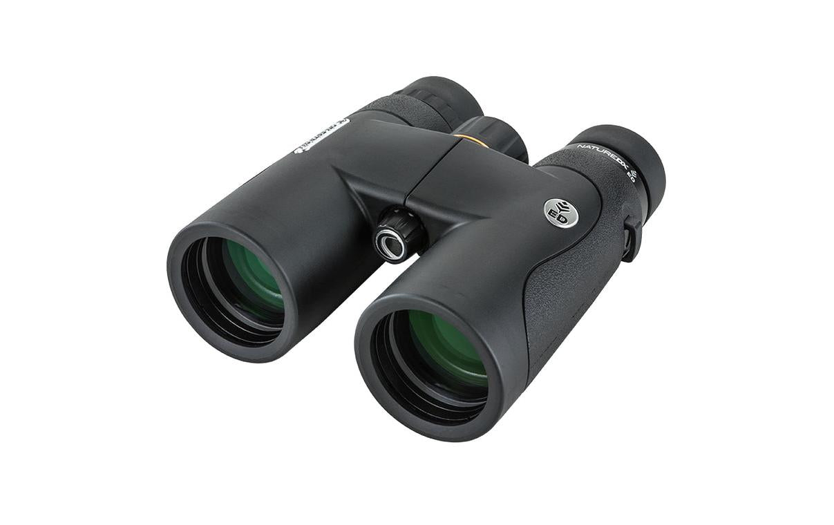 Celestron Fernglas Nature DX ED – 10×42 – Dachkant – Wasserdicht – Schwarz