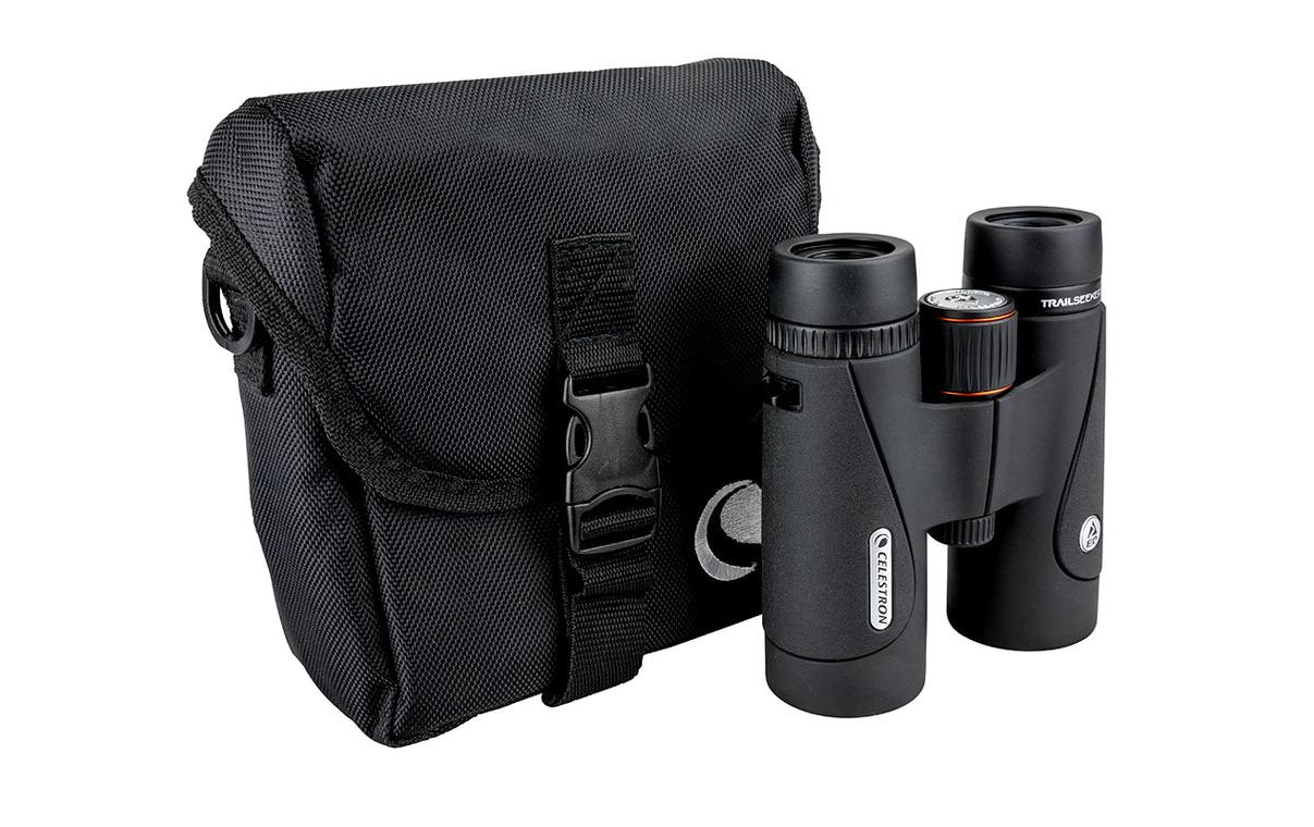 Celestron Kompaktfernglas TrailSeeker ED – 10×42 mm, schwarz