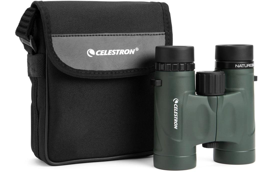Celestron Kompaktfernglas Nature DX – 10×32 mm, schwarz-grün