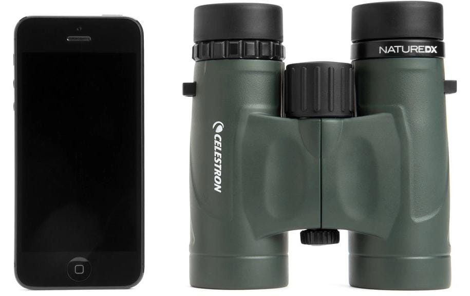 Celestron Kompaktfernglas Nature DX – 10×32 mm, schwarz-grün