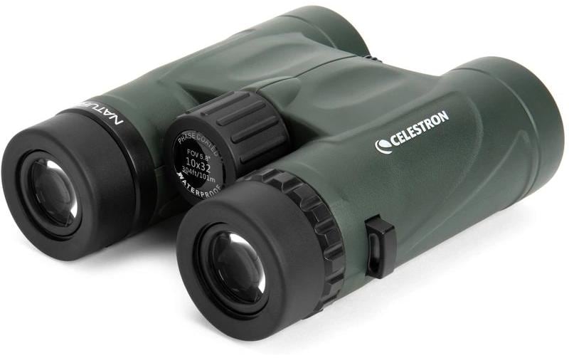 Celestron Kompaktfernglas Nature DX – 10×32 mm, schwarz-grün