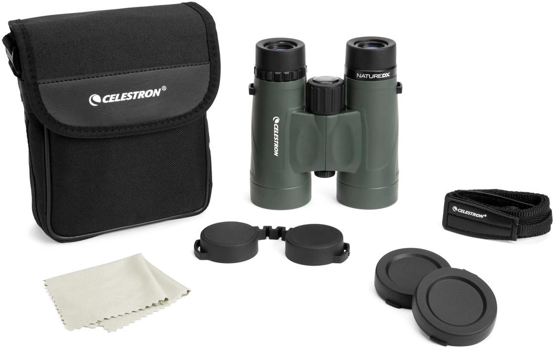 Celestron Fernglas Nature DX – 8×42 – Dachkant – Wasserdicht – Grün