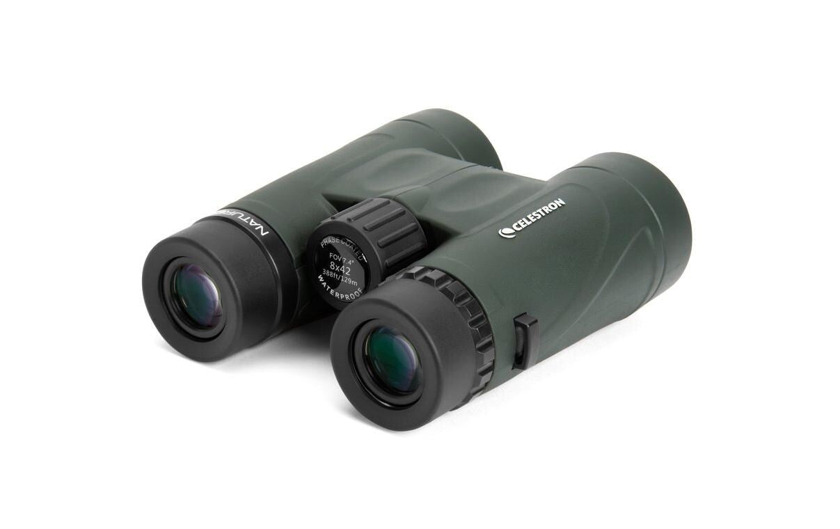 Celestron Fernglas Nature DX – 8×42 – Dachkant – Wasserdicht – Grün