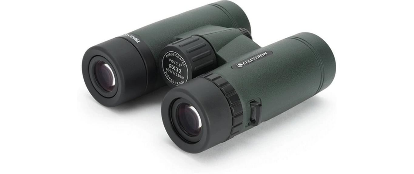Celestron Kompaktfernglas TrailSeeker – 8×32 mm, grün