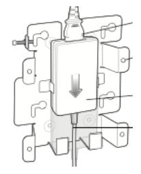 Zebra KT-152096-03 – POS-Halterung, VESA 100×100, für Zebra CC5000/CC6000, Schwarz/Silber