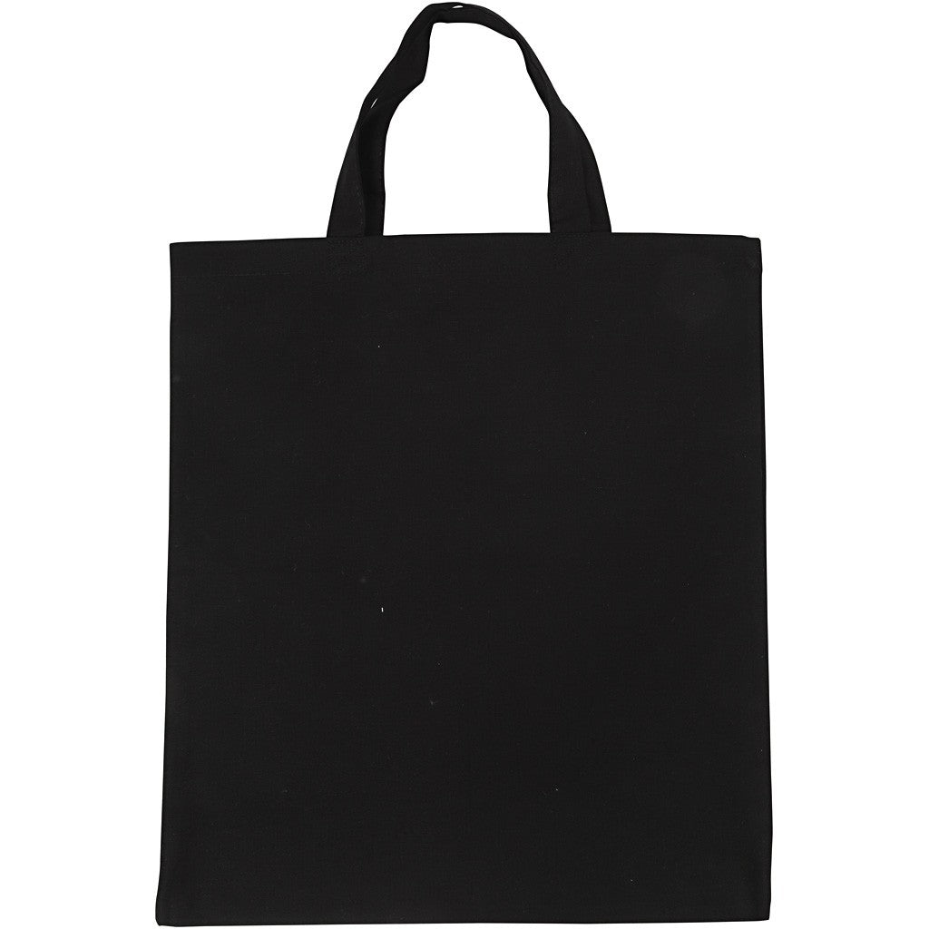 Creativ Company Stofftasche, Baumwolle, Schwarz, 380×420 mm