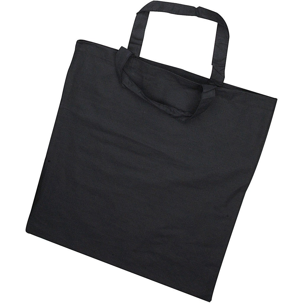 Creativ Company Stofftasche, Baumwolle, Schwarz, 380×420 mm
