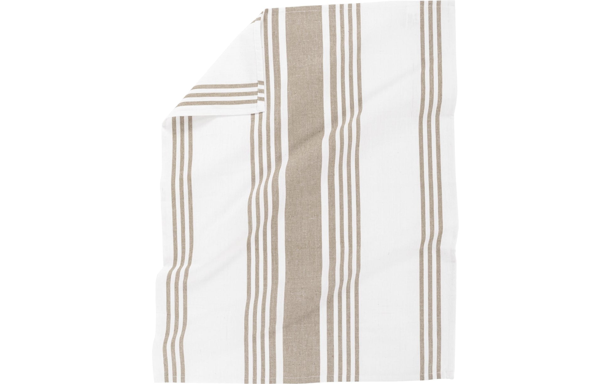 Tiseco Geschirrtücher 4er-Set, 50 × 70 cm, Baumwolle, Graubraun