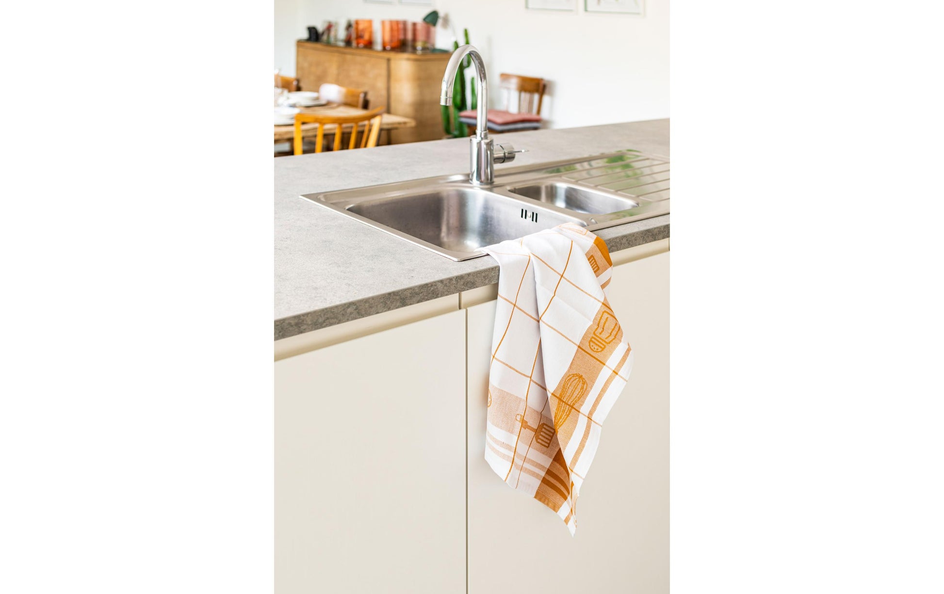 Tiseco Pharao – Geschirrtücher 3er-Set, 50 × 70 cm, Baumwolle