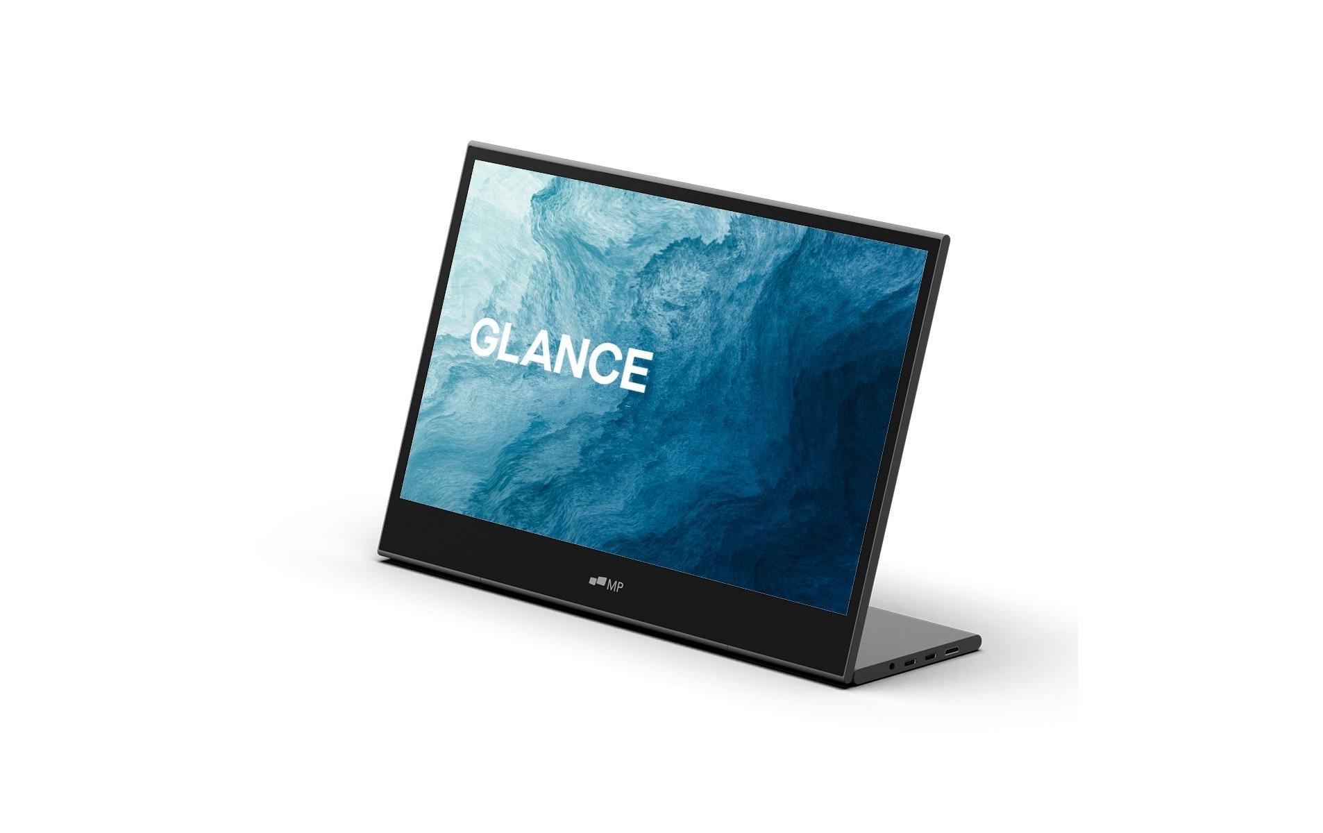Mobile Pixels Glance 16 – Portabler Monitor, 16", OLED, 60 Hz, USB-C, Integrierte Lautsprecher, Schwarz