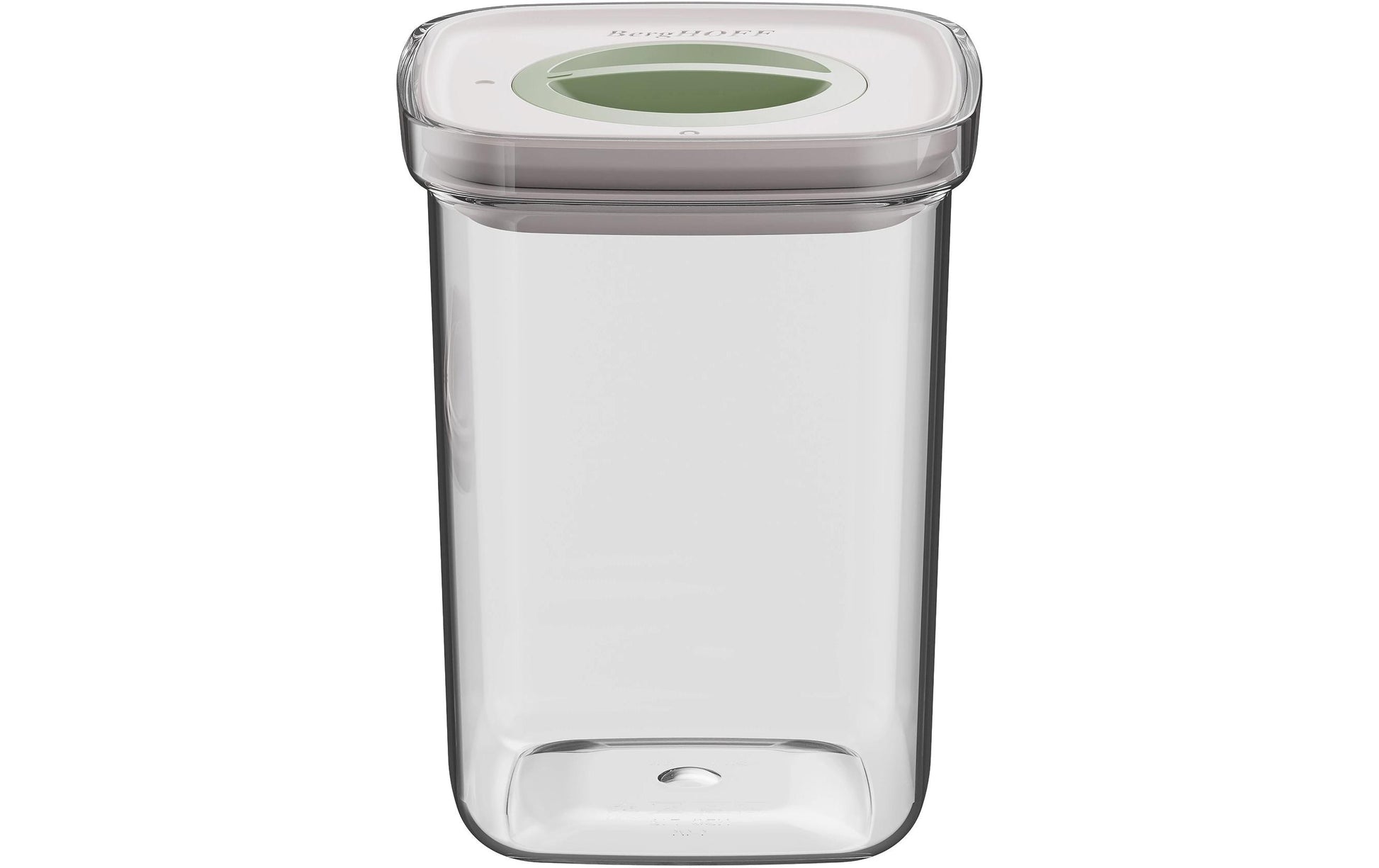 BergHOFF Vorratsdose 400 ml/1 l, Kunststoff (SAN), Transparent, 2-teilig, Luftdicht