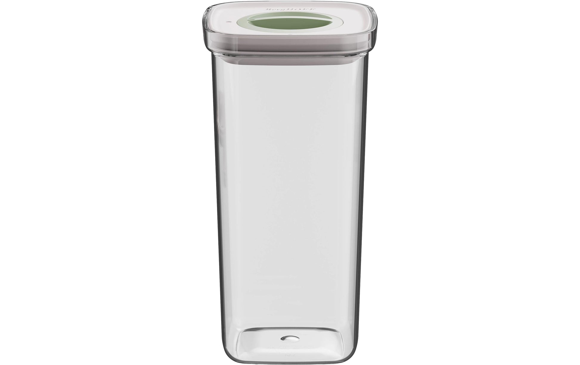 BergHOFF Vorratsdose 4,4 l, Kunststoff (SAN), transparent/grün, 5-teilig