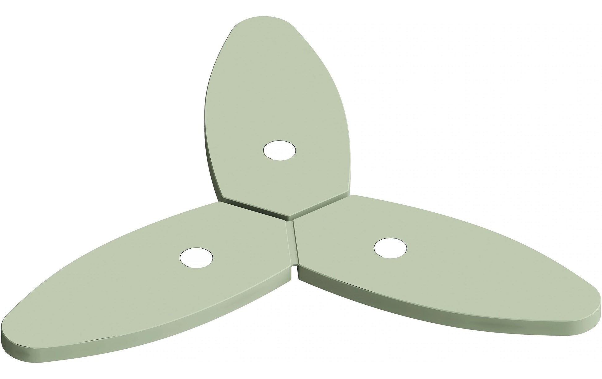 BergHOFF Leo – Teekannen-Untersatz Silikon, Ø 24 × H 0,7 cm, magnetisch, zusammenklappbar, grün