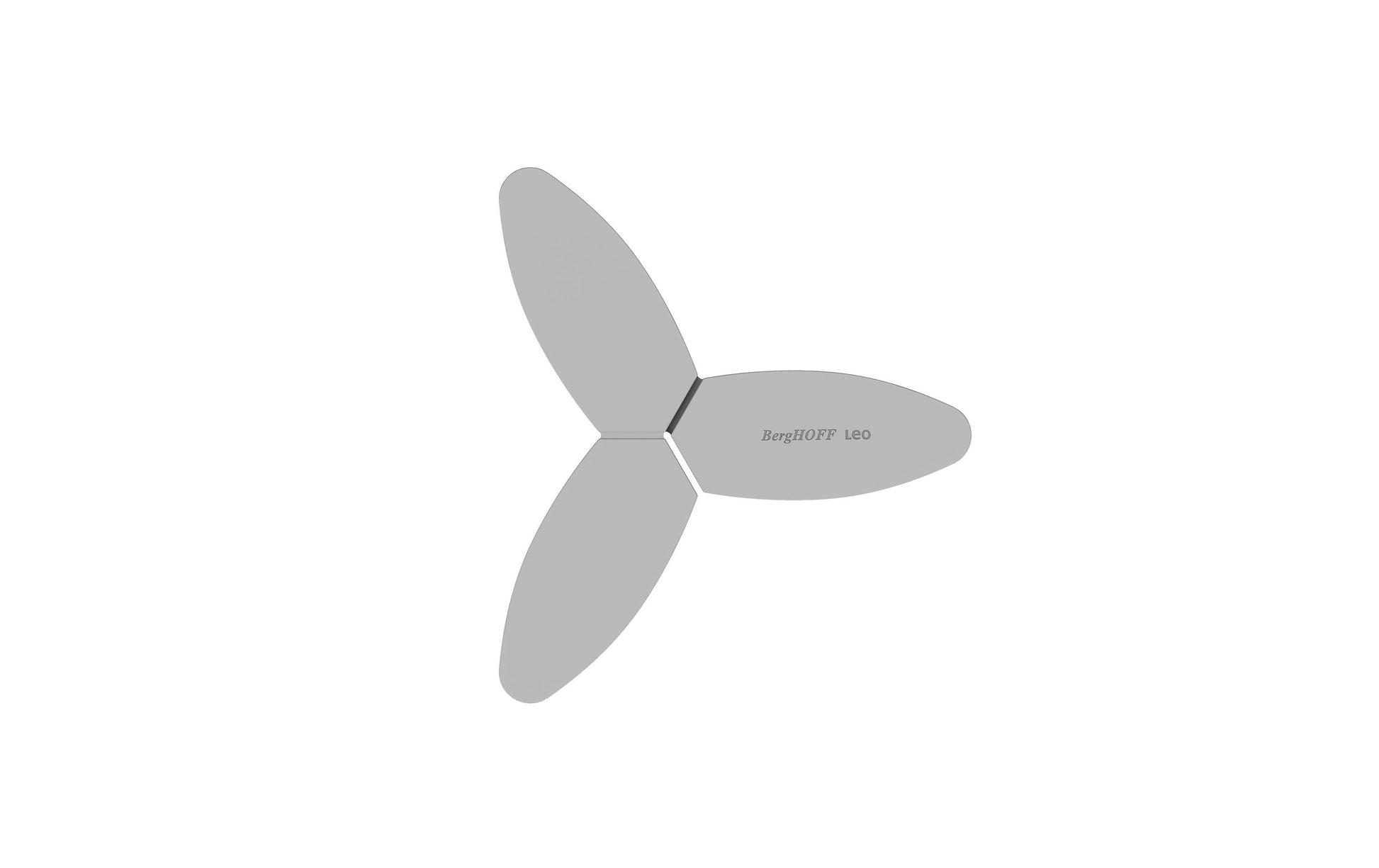 BergHOFF Leo – Untersetzer Ø 24 × 0,7 cm, Silikon, Grau, Magnetisch, Zusammenklappbar
