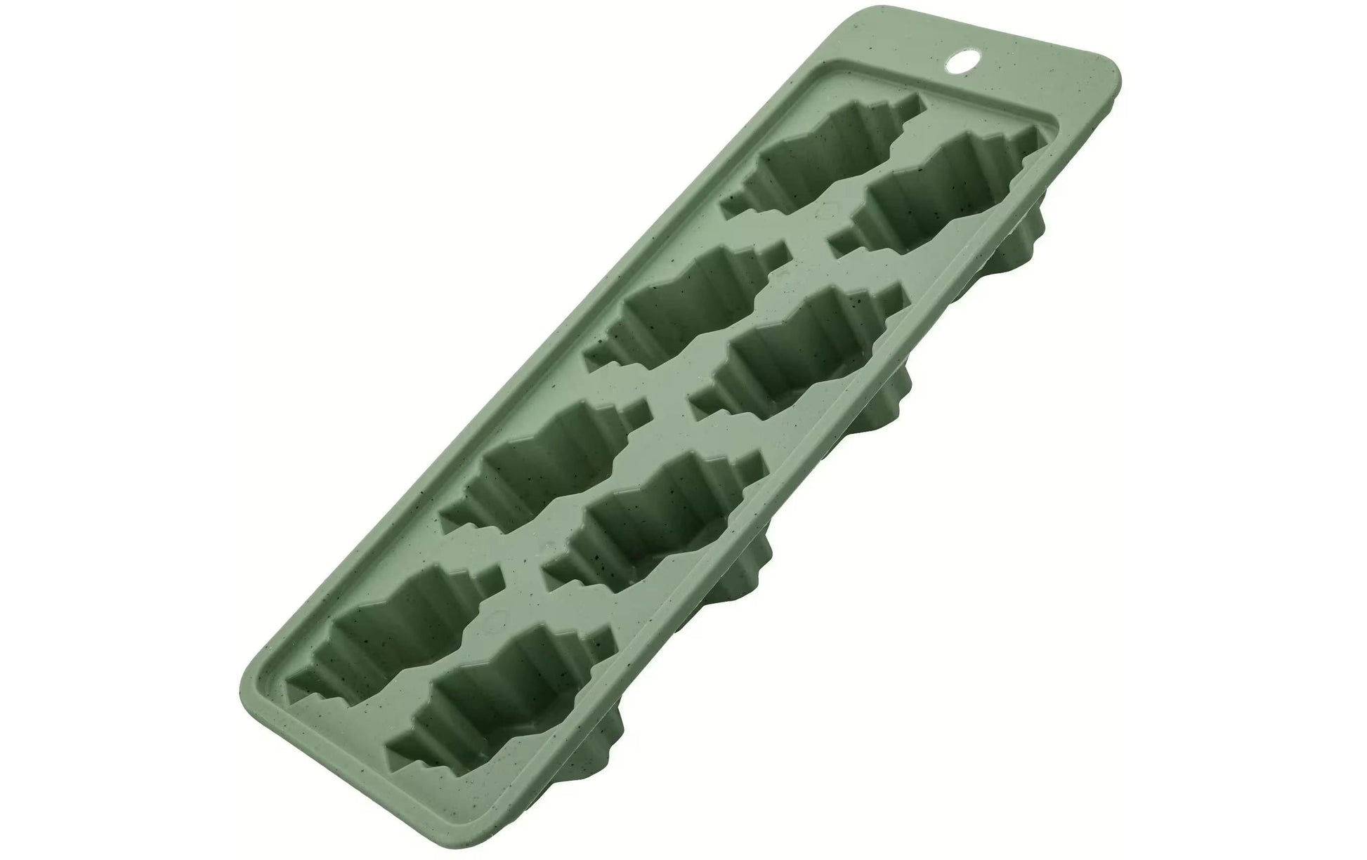 Fackelmann Eiswürfelformer 8 Stk., 25 × 10 cm, Polyethylen (HDPE), Salbeigrün