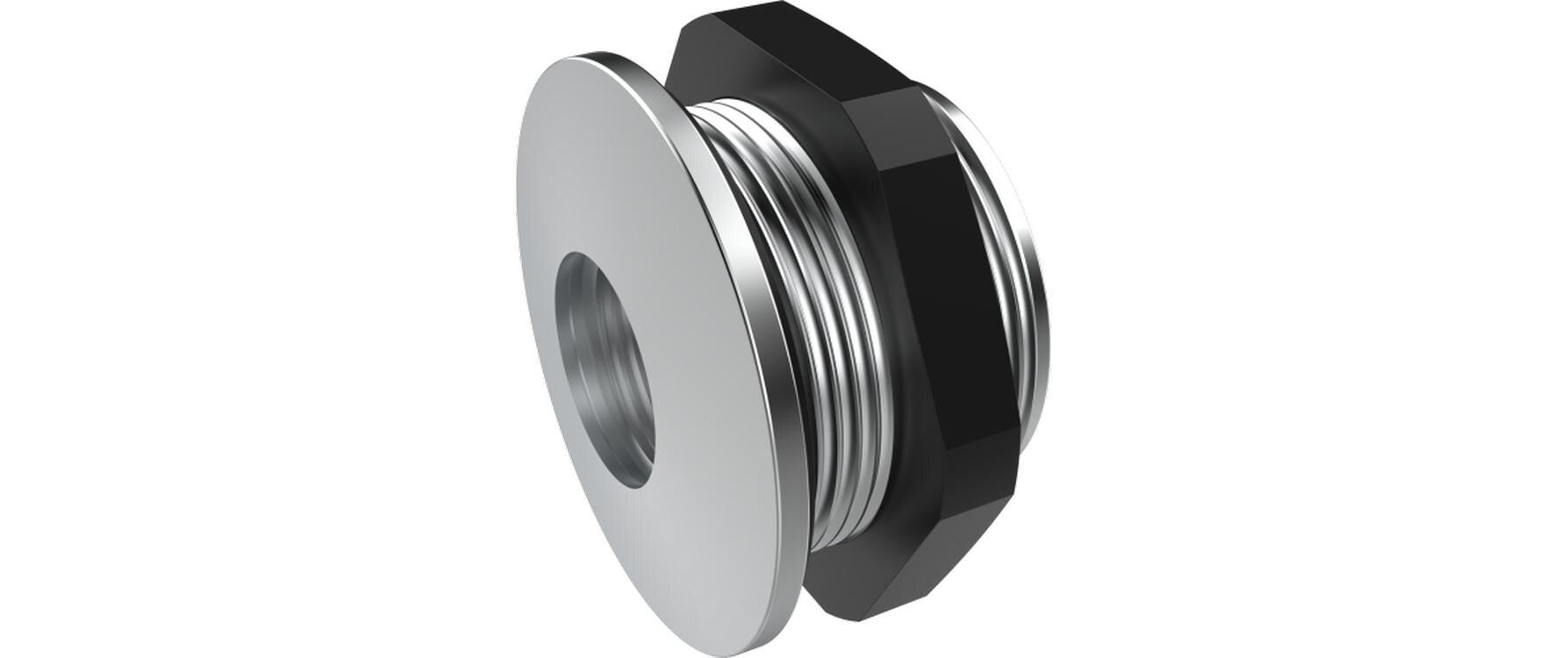 Axis TF1201 Einbauhalterung – Ø46 mm × 26,5 mm, Aluminium, Silber – für Axis – 4er-Pack