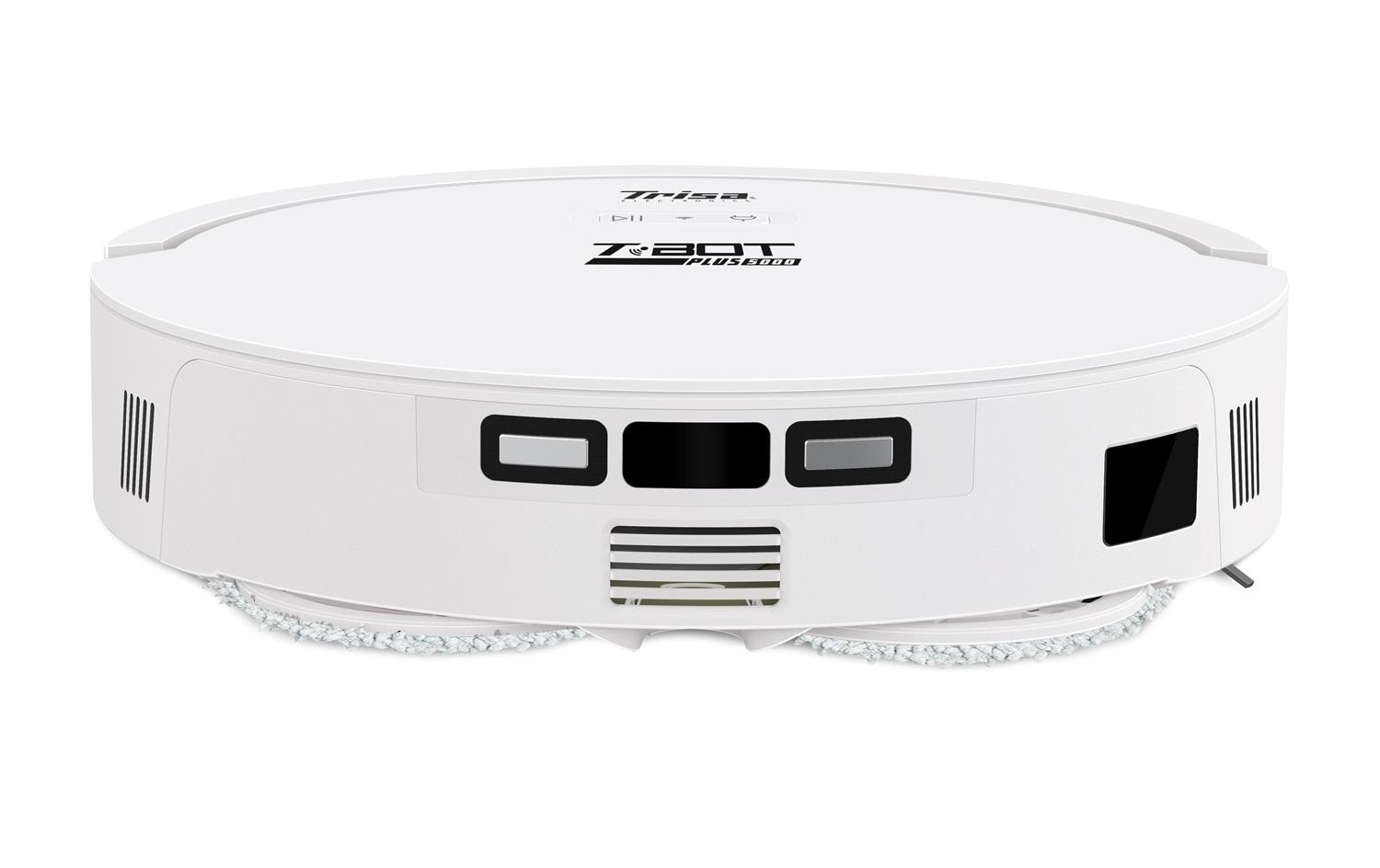 Trisa Electronics Trisa Roboterstaubsauger T-Bot Plus 5000 – 1,5 l, Akkubetrieb, 30,3 × 30,2 × 9,9 cm, 8,0 kg