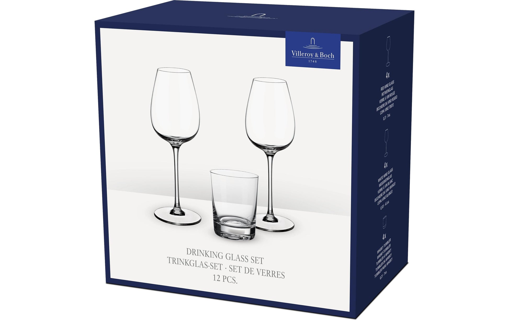 Villeroy & Boch Purismo Glas-Set – transparent