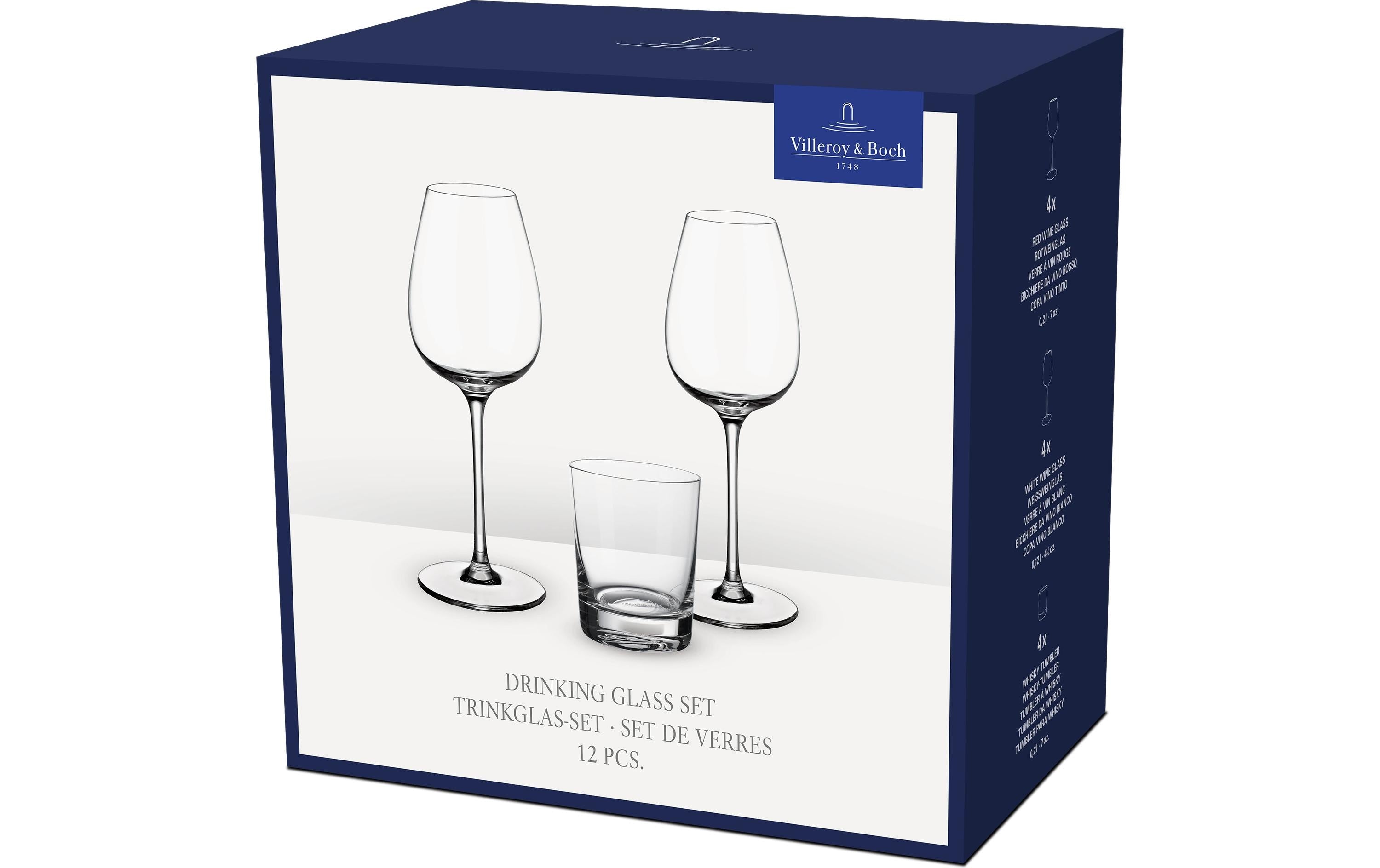 Villeroy & Boch Purismo Glas-Set – transparent