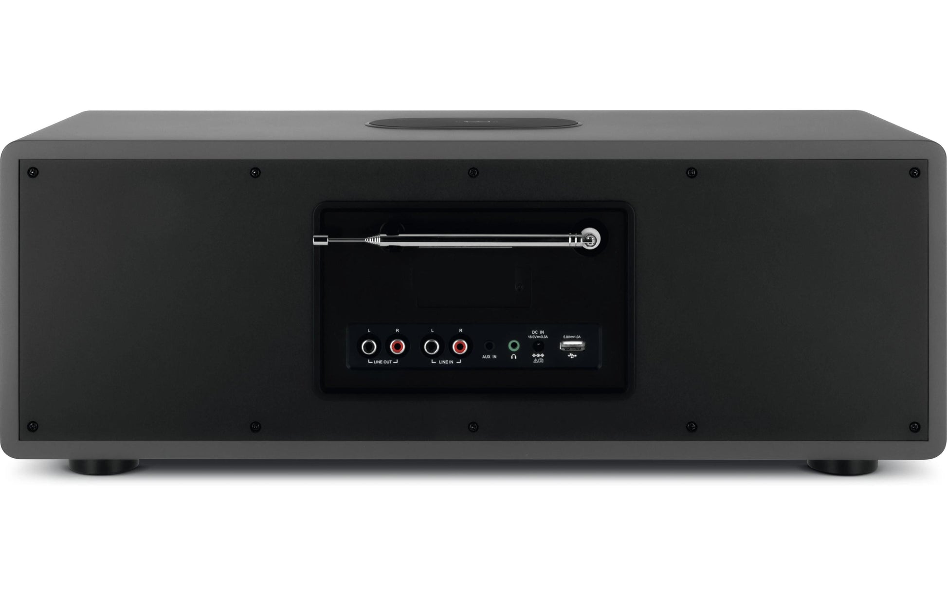 TechniSat DigitRadio 650 – DAB-/Internetradio – Tischradio – DAB+, UKW, CD, Bluetooth – Anthrazit
