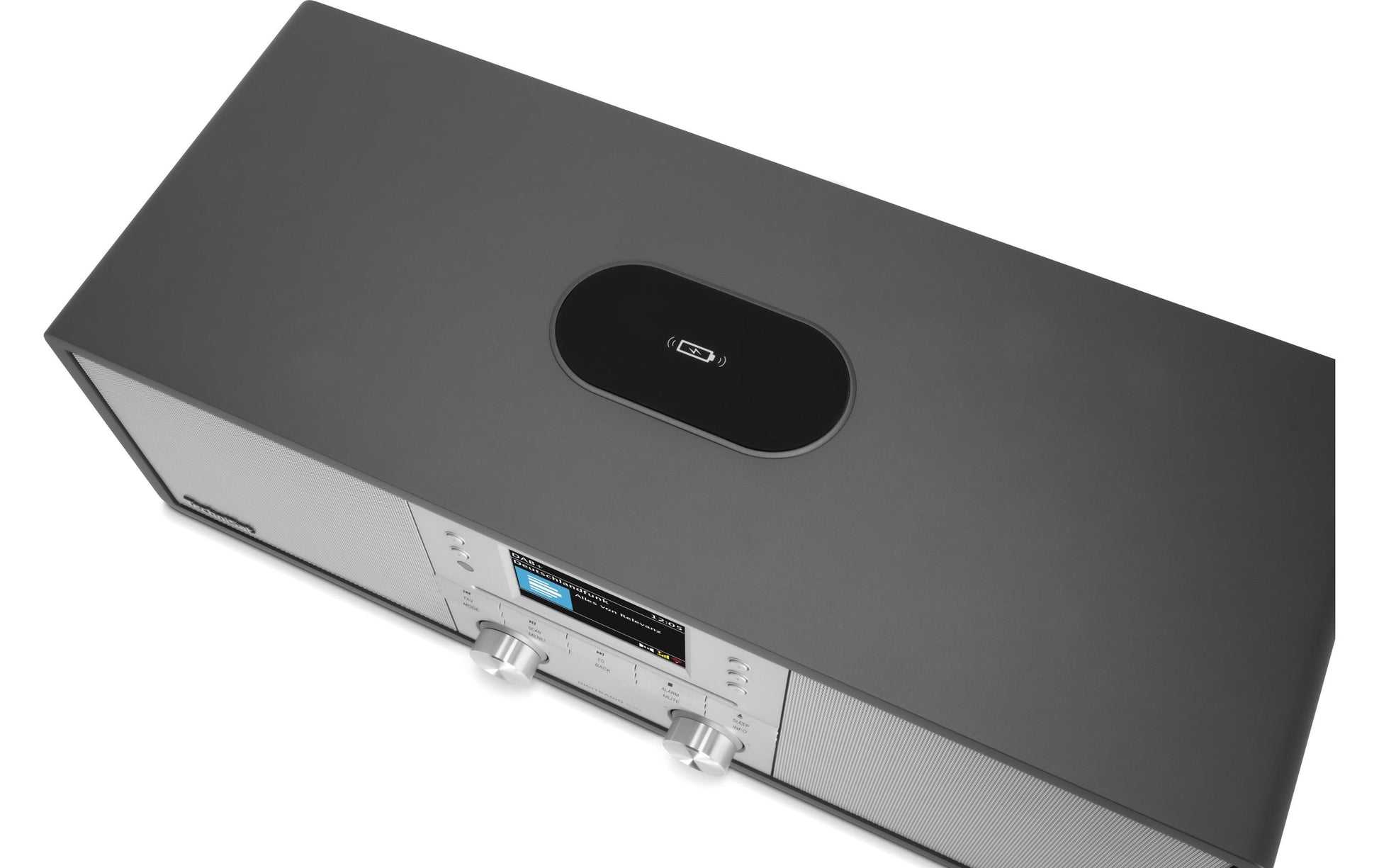 TechniSat DigitRadio 650 – DAB-/Internetradio – Tischradio – DAB+, UKW, CD, Bluetooth – Anthrazit
