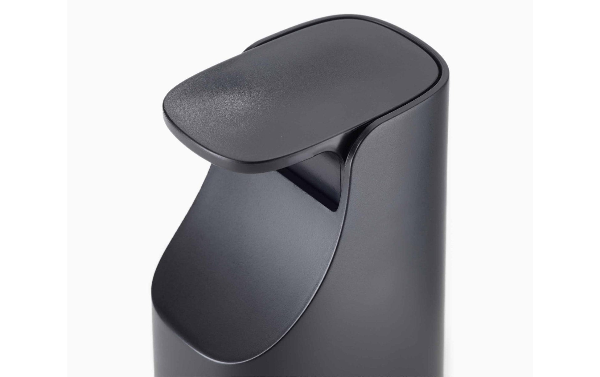 Joseph Joseph Slim Kompakter Seifenspender – Keramik, Schwarz, 350 ml