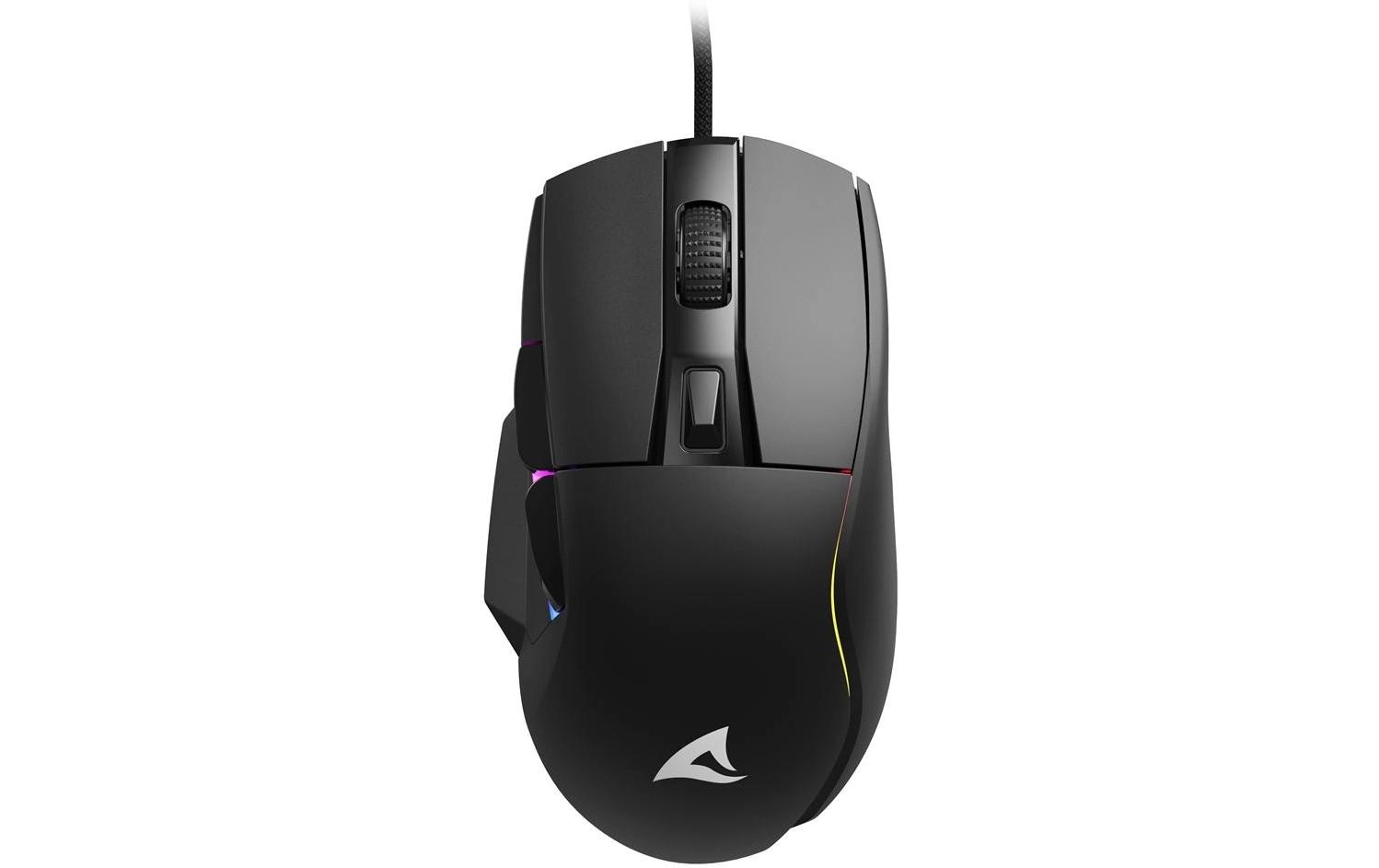 R-Go Tools Sharkoon SKILLER SGM35 – Maus – Kabelgebunden (USB‑A), Rechts, Schwarz