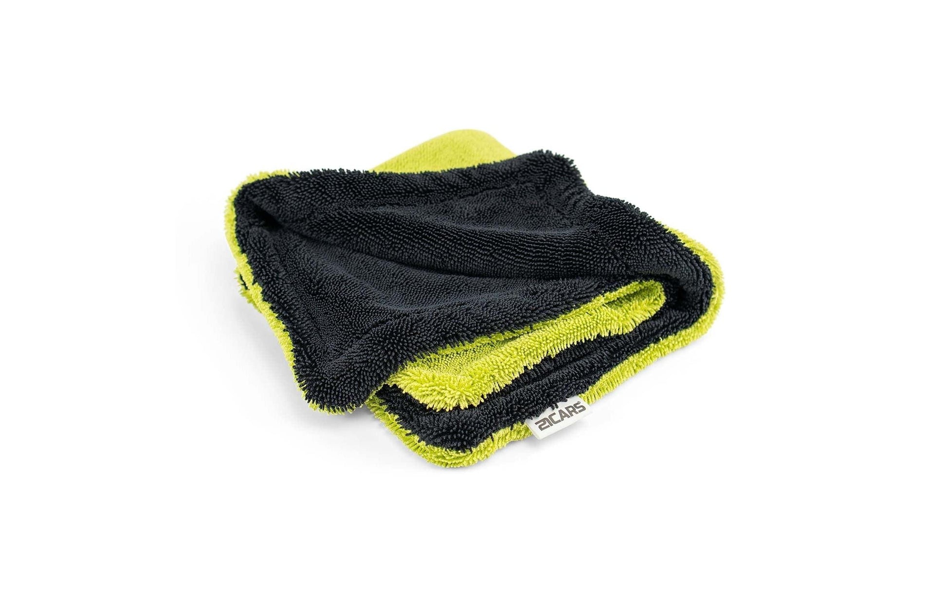 21CARS Trockentuch 21-4-025 – schwarz – 40 × 40 cm – Polyamid, Polyester – 1 Stk.