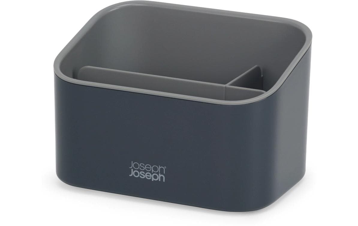 Joseph Joseph – Wandmontierter Utensilienhalter 17,8 × 11,8 cm, Kunststoff, Dunkelgrau