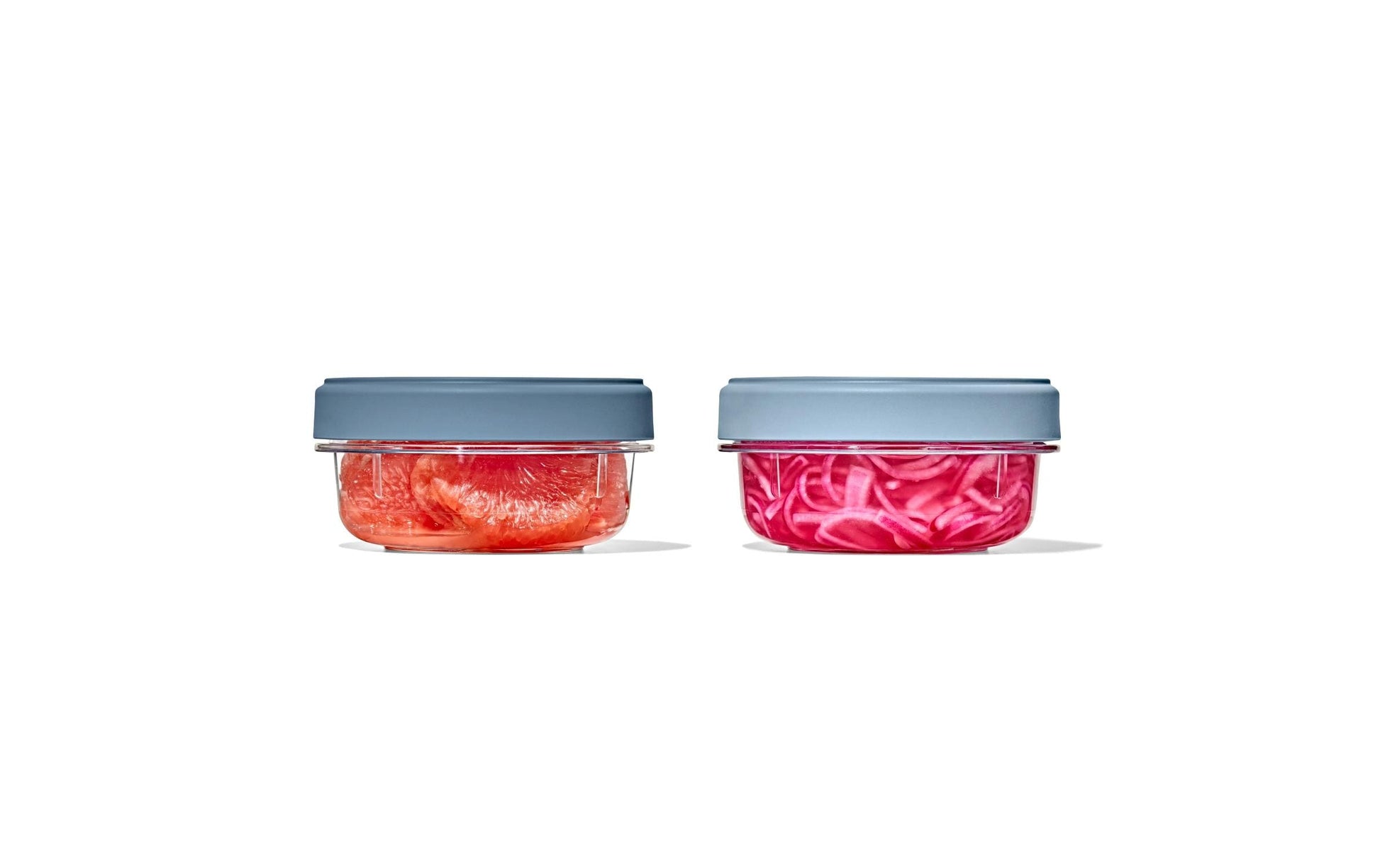 OXO Vorratsdose 355 ml, Ø 11,7 × 5,8 cm, Kunststoff, transparent, 2er-Set