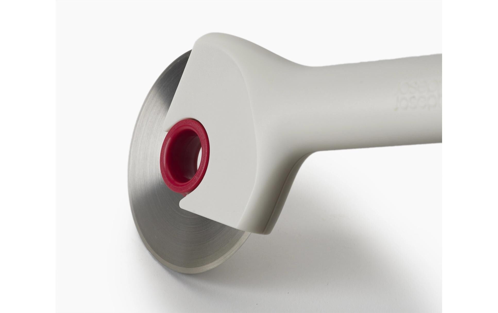 Joseph Joseph – Pizzaschneider 21,6 cm, Edelstahl/Kunststoff, Grau/Rot