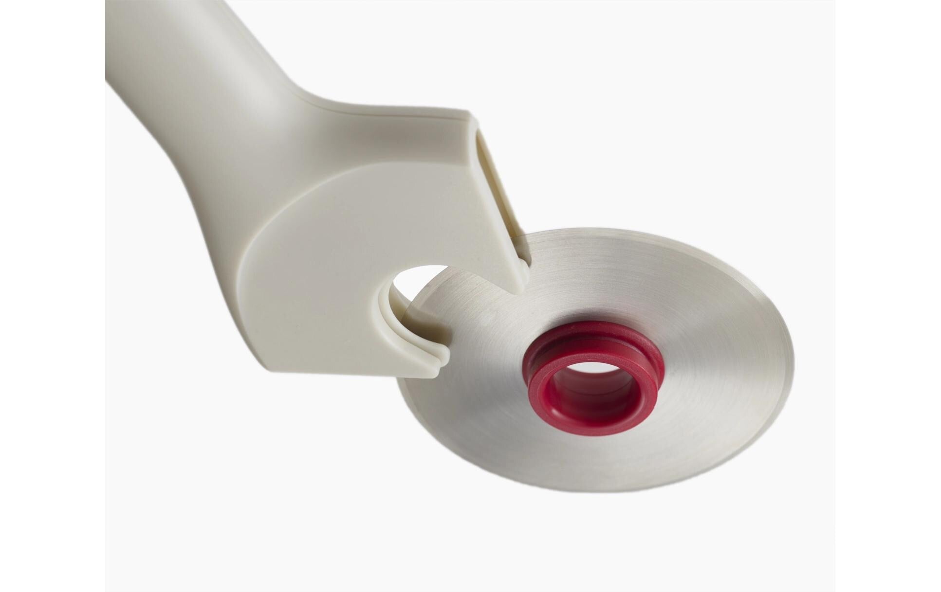 Joseph Joseph – Pizzaschneider 21,6 cm, Edelstahl/Kunststoff, Grau/Rot